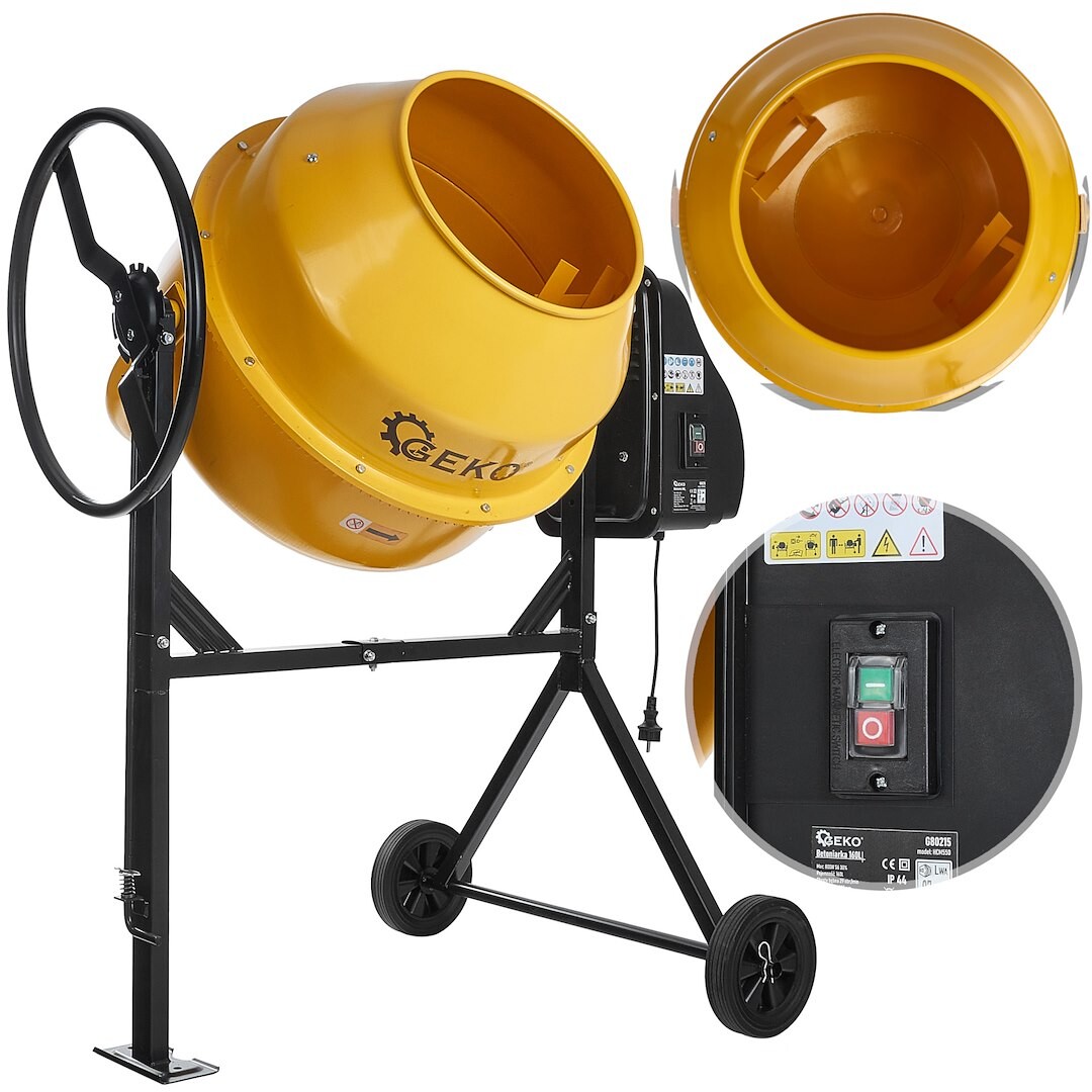 GEKO Betonomixer 120 l 550 W