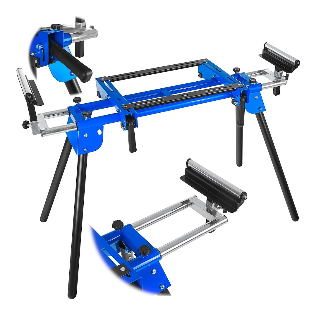 GEKO Stojan pro pokosovou pilu 200 kg 1000–1650 × 580 × 810–910 mm