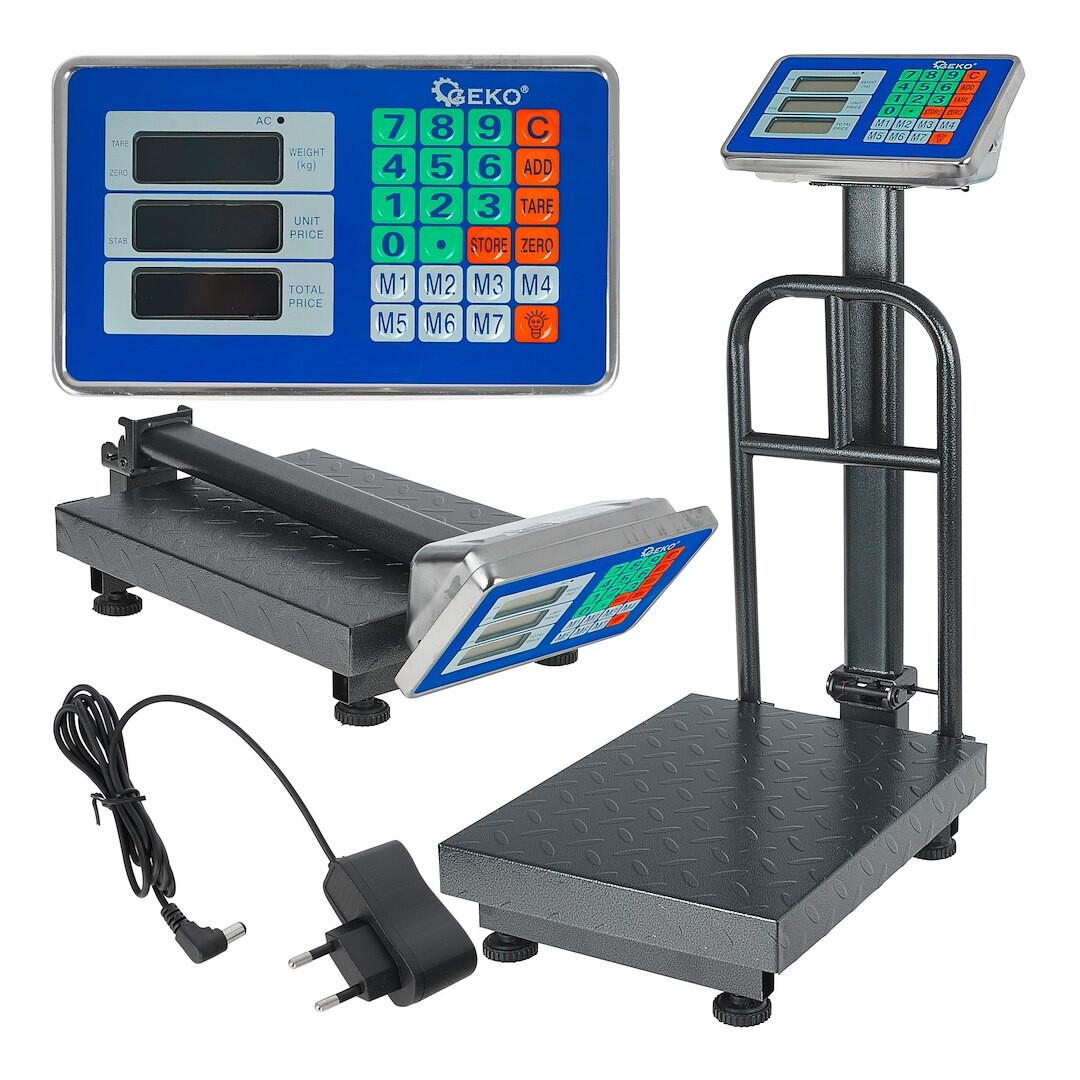 GEKO 150kg LCD plošinová váha