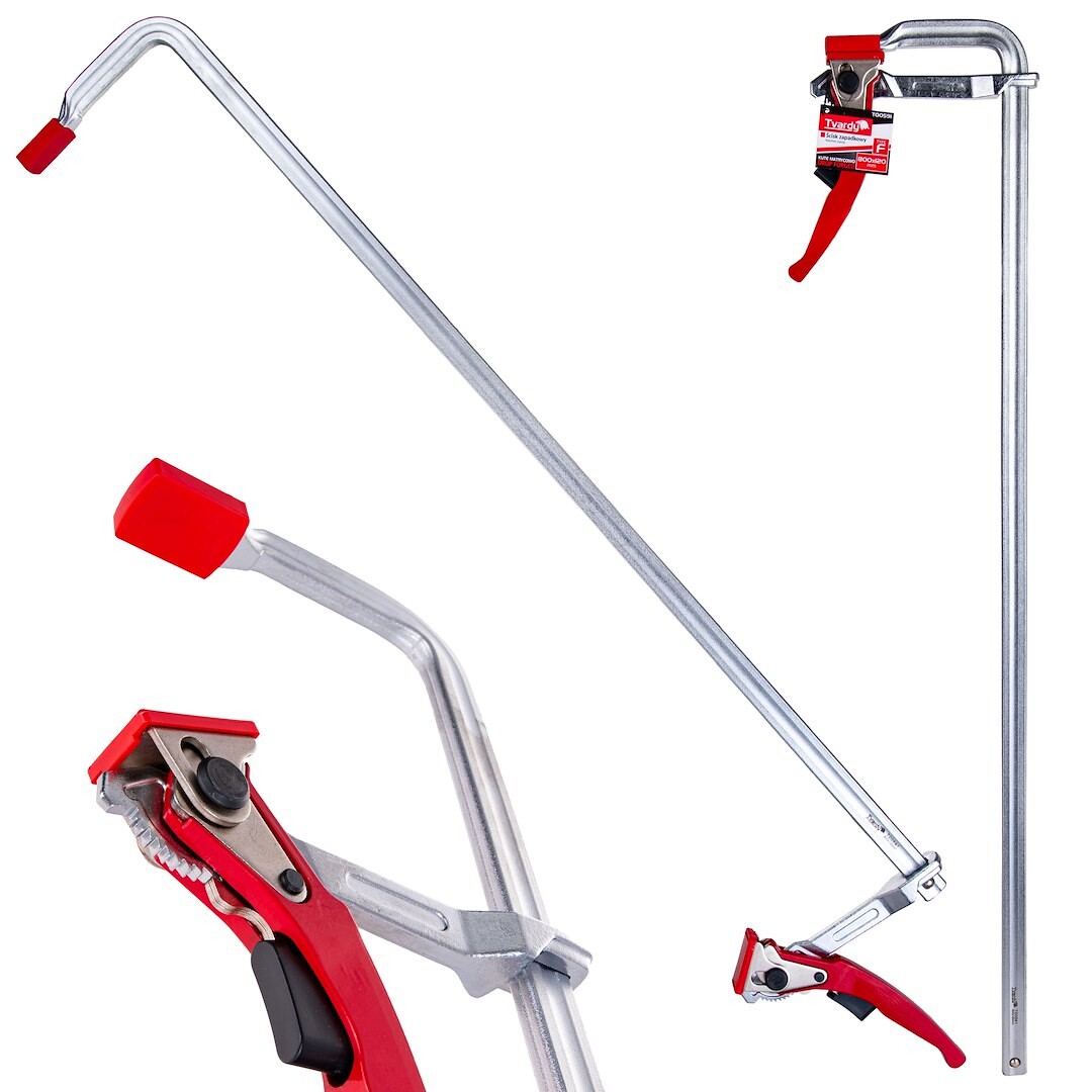 GEKO Kovaná ráčna F-typová svorka 800x120mm