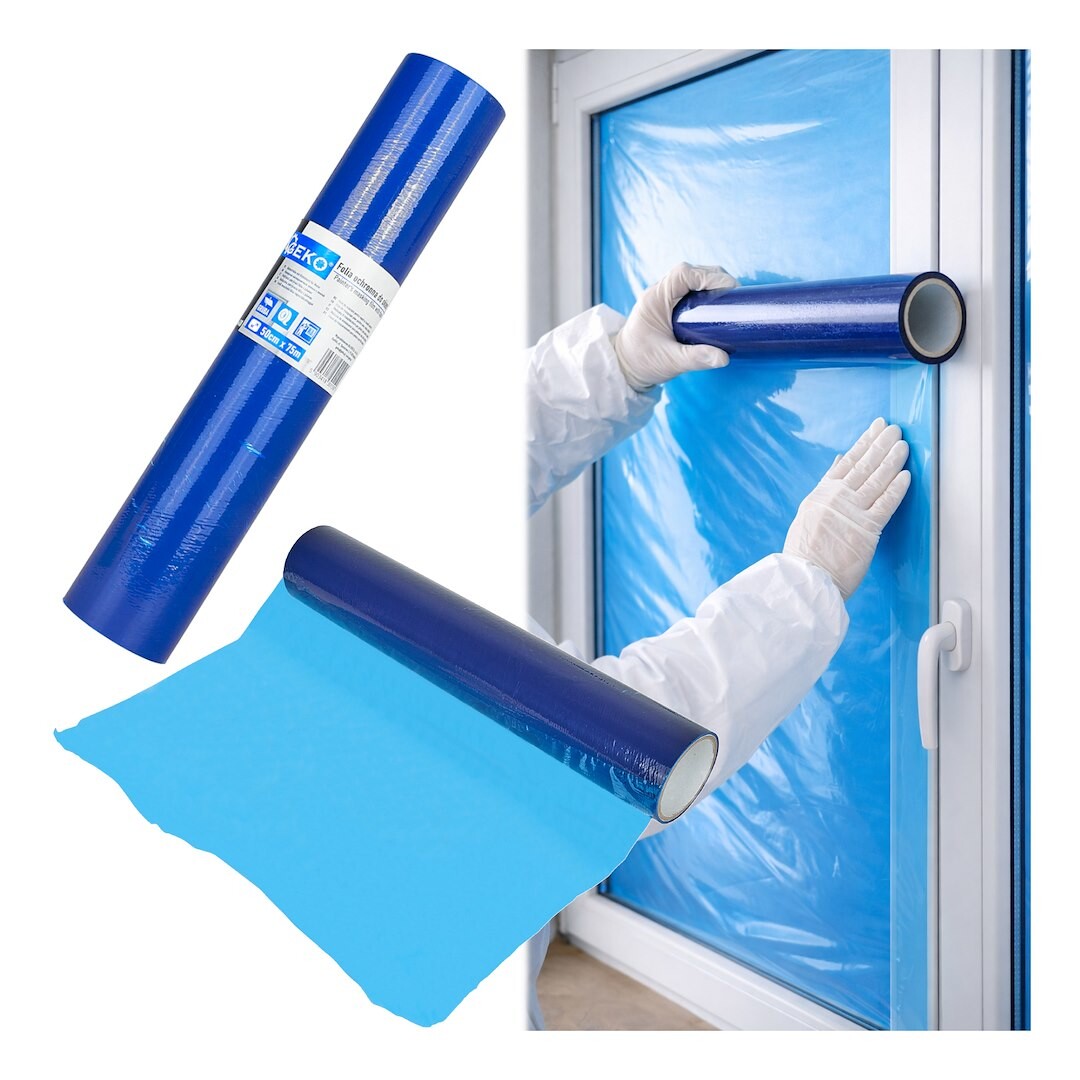 GEKO Samolepicí ochranná fólie 50 cm x 75 m