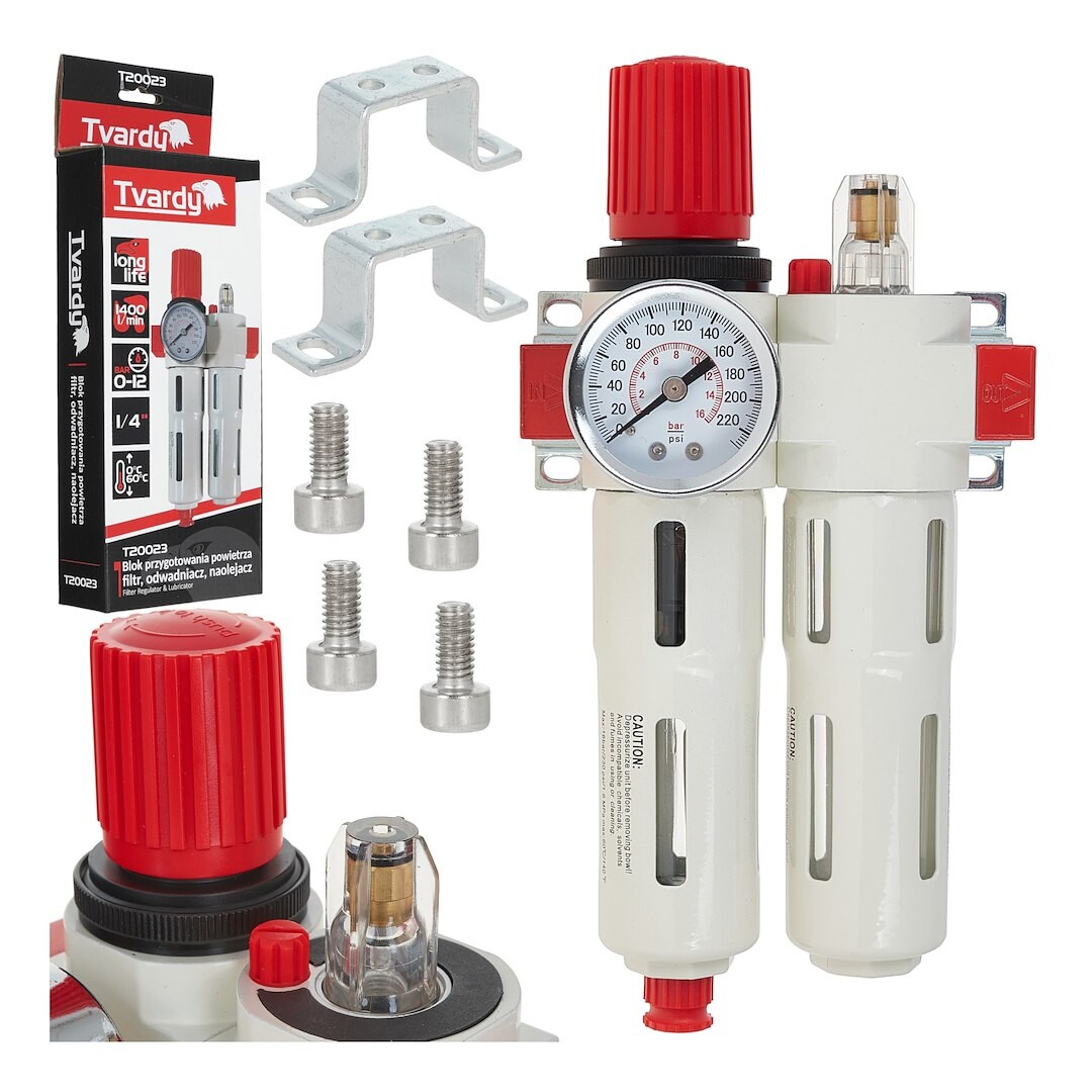 GEKO Filtr, regulátor a mazací zařízení; 1/4