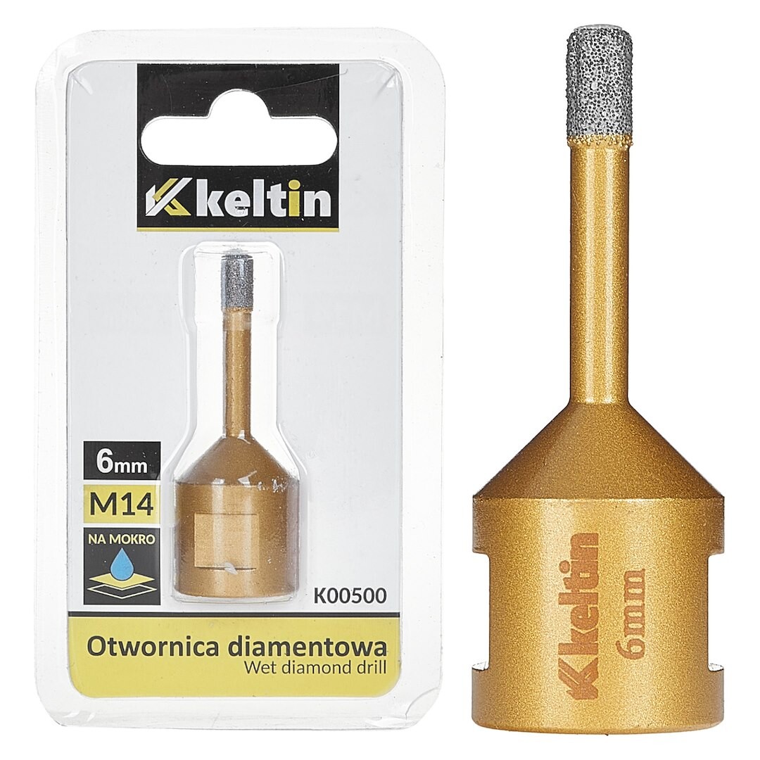 GEKO Diamantový vrták 6 mm M14