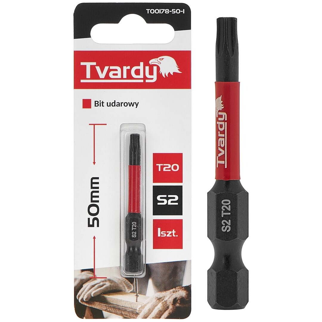 GEKO Nárazový šroubovák T20 50 mm S2