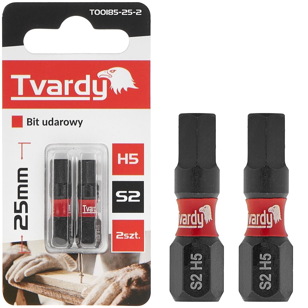 GEKO Nárazový šroubovák H5 25 mm S2