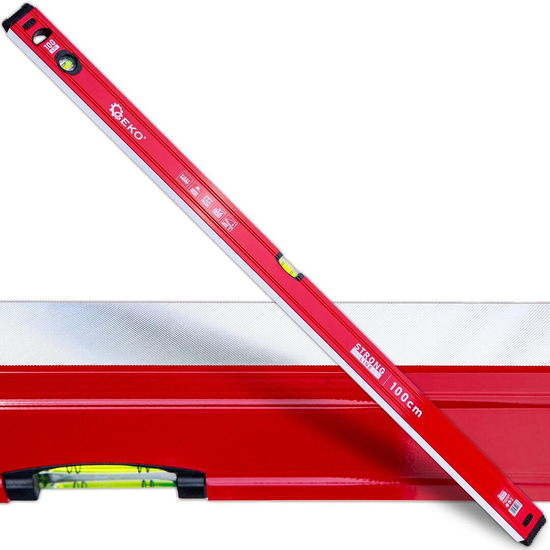 GEKO Vodováha magnetická hliníková STRONG LINE -(Délka: 100 cm)
