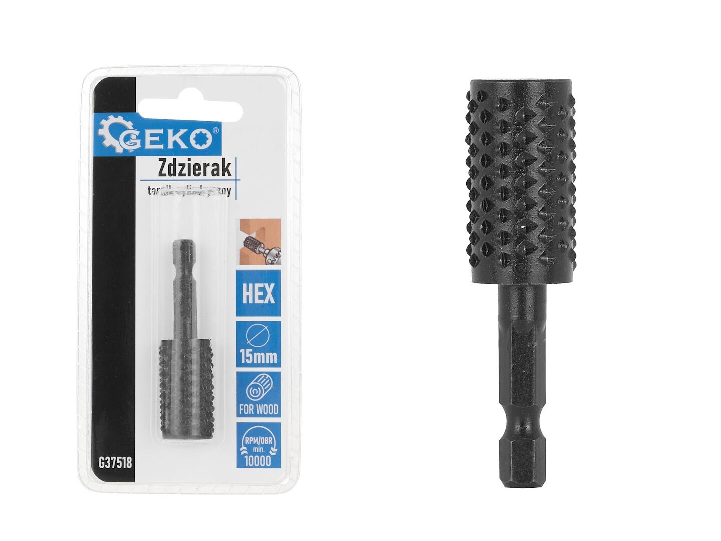 GEKO Fréza stopková do dřeva, válcová