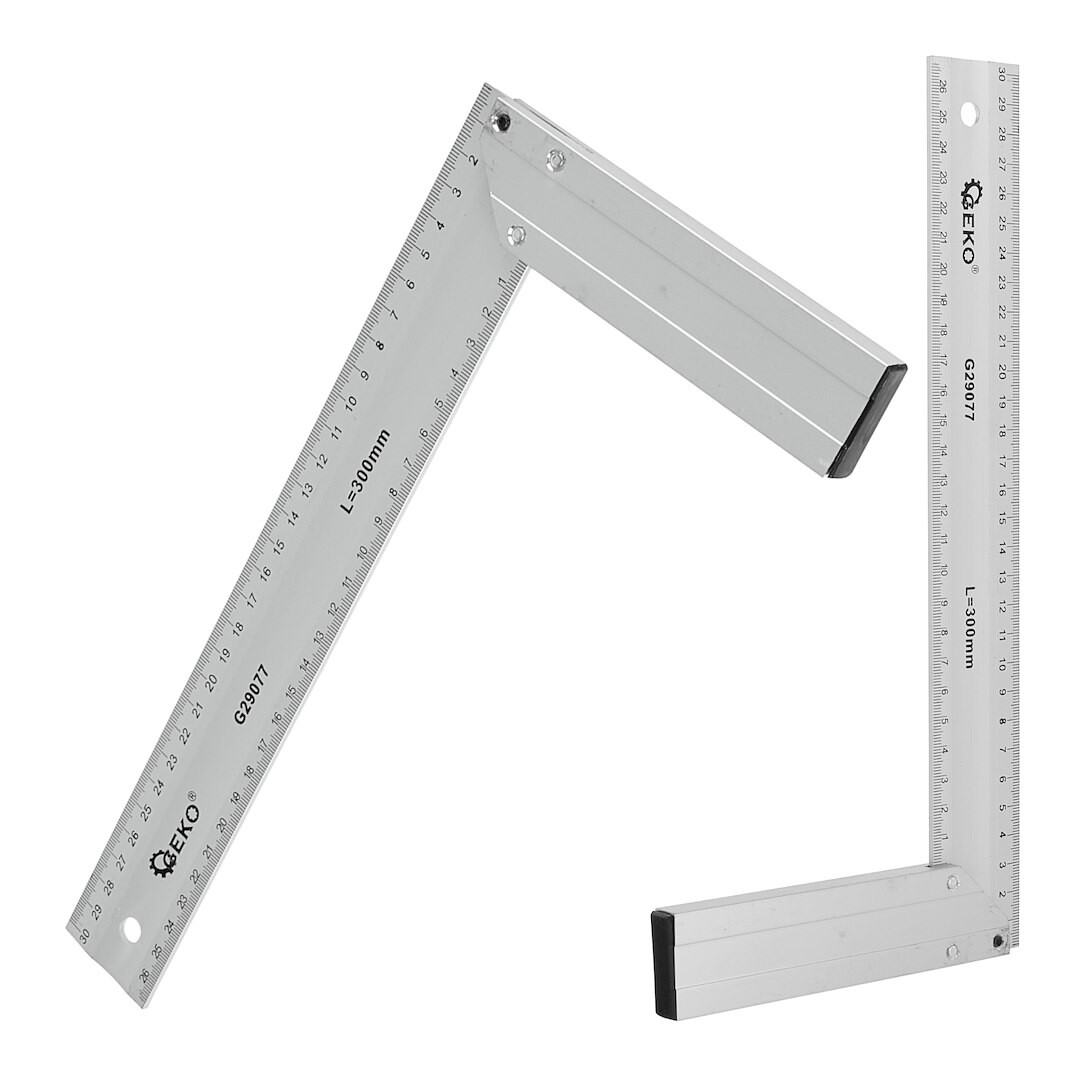 GEKO Hliníkové truhlářské úhelníky 300 mm