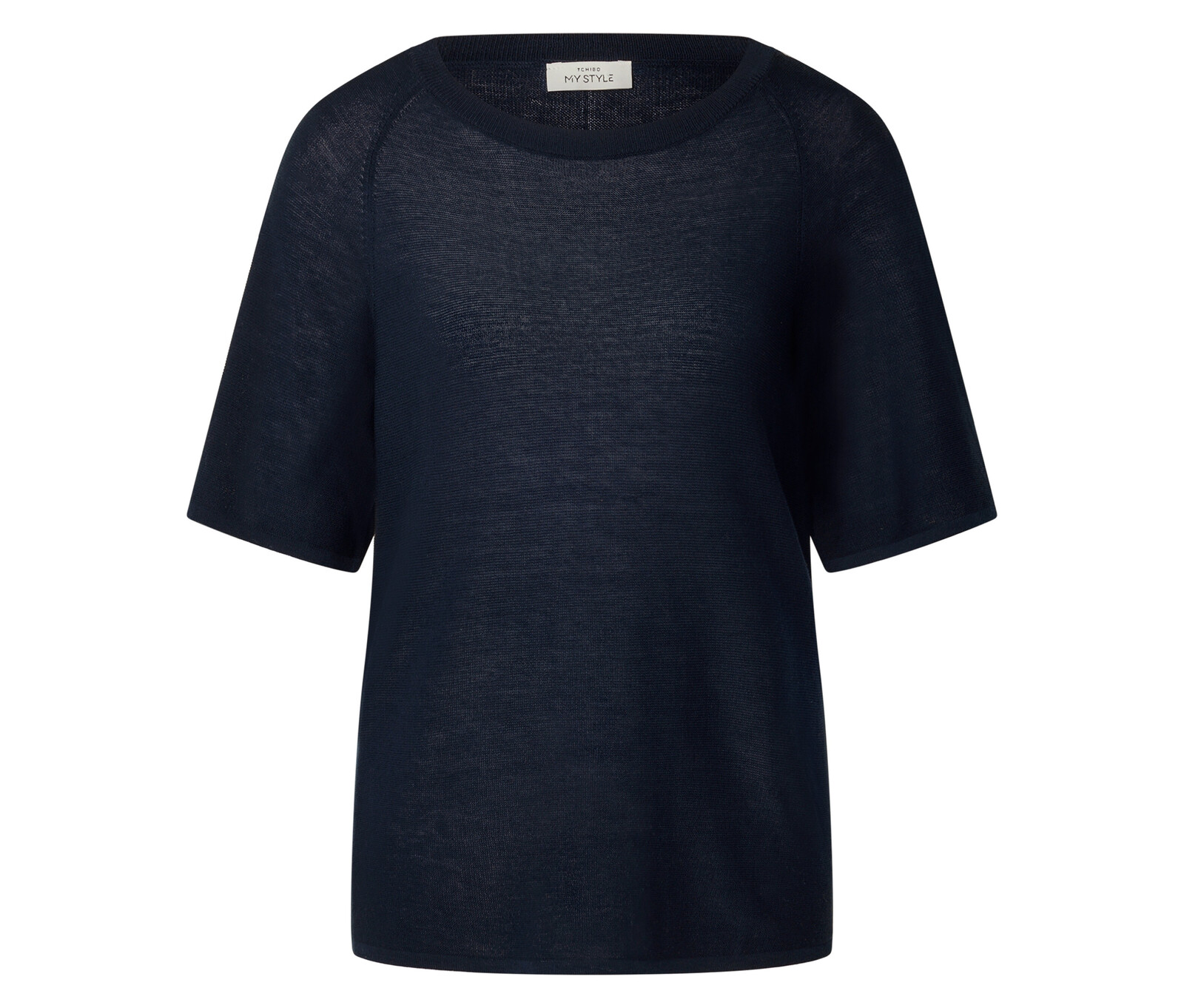 Tchibo - Triko z jemného úpletu - pro ženy - vel. XXL 52/54 - barva: modrá
