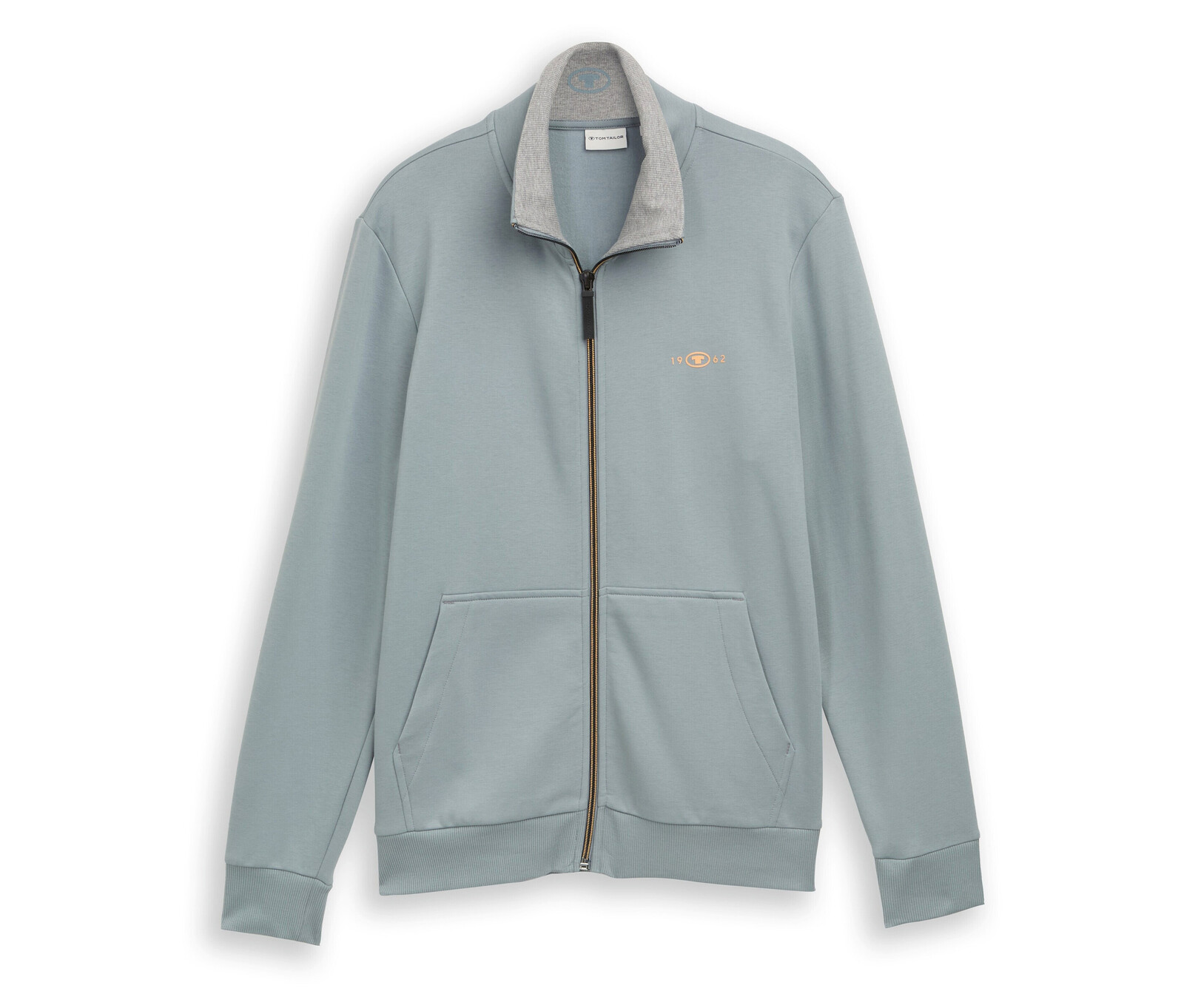 Mikina se stojáčkem Tom Tailor - pro muže - vel. S - barva: zelená