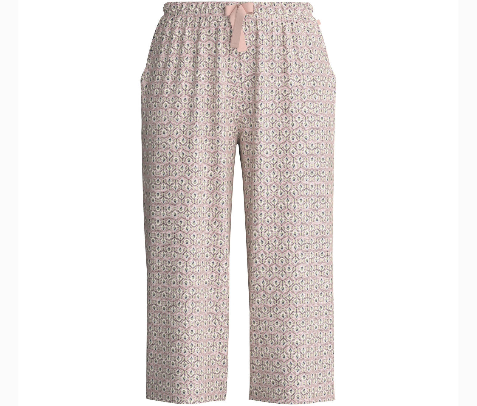 Tchibo - 3/4 kalhoty Calida »Favorites Arts« - vel. S 36/38 - barva: zelená