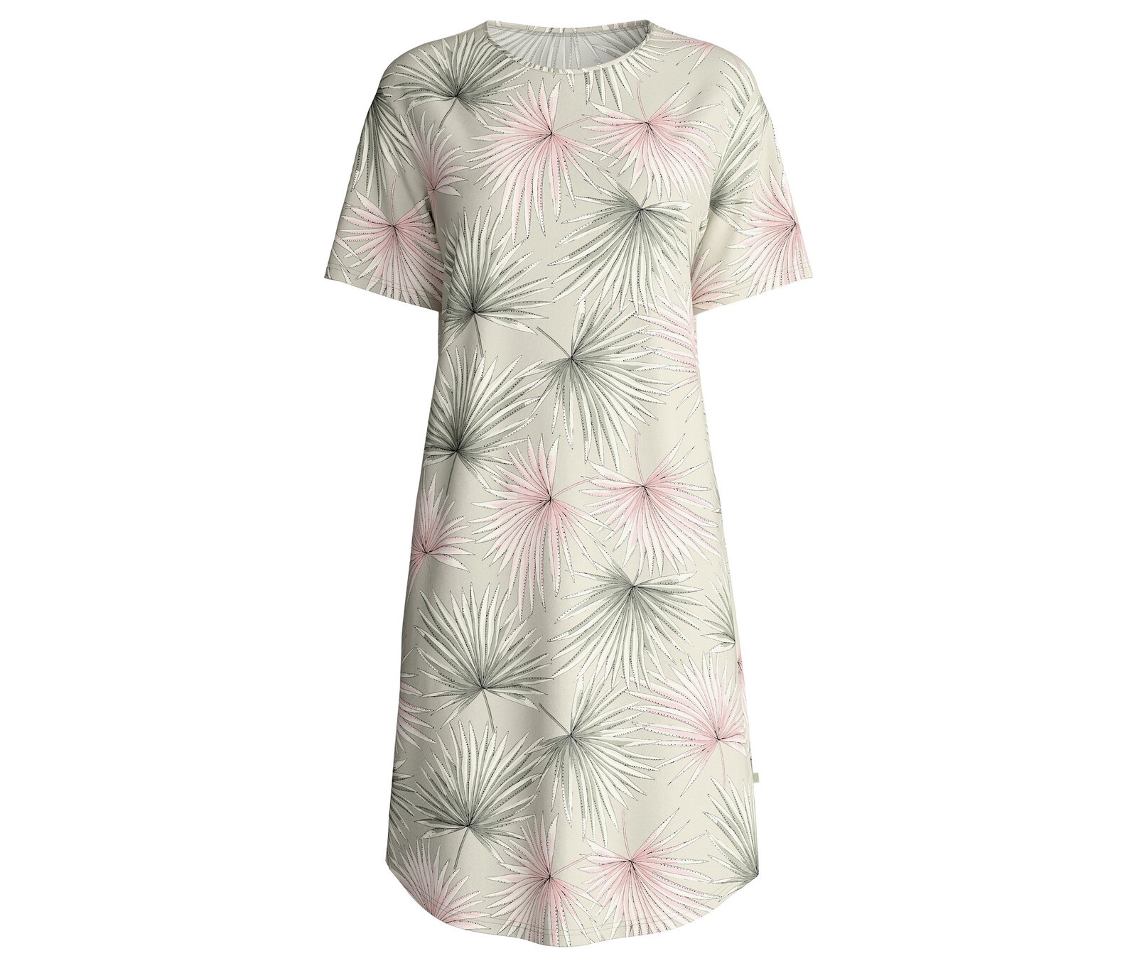 Tchibo - Noční košile Calida »Leaf Dreams« - pro ženy - vel. L 44/46 - barva: zelená