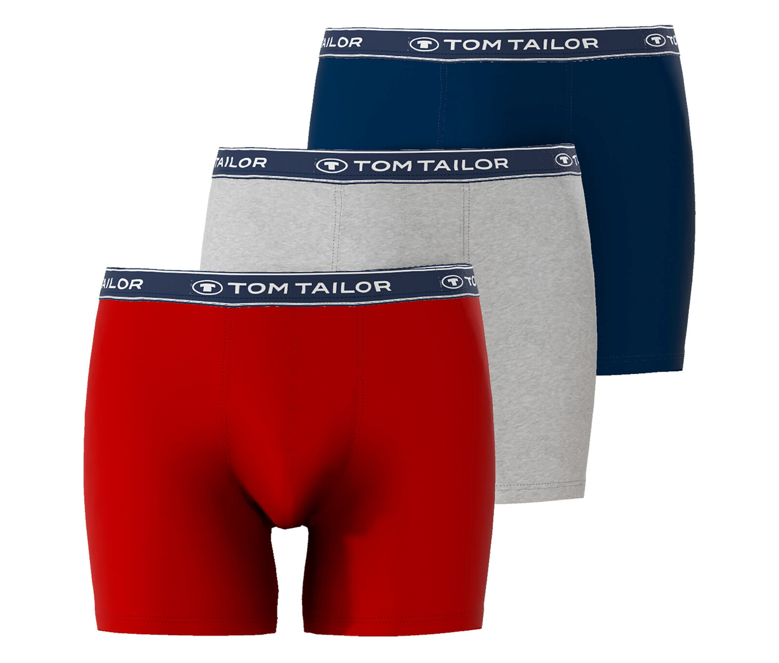 Boxerky Tom Tailor »Buffer« - pro muže - vel. S/4 - barva: modrá