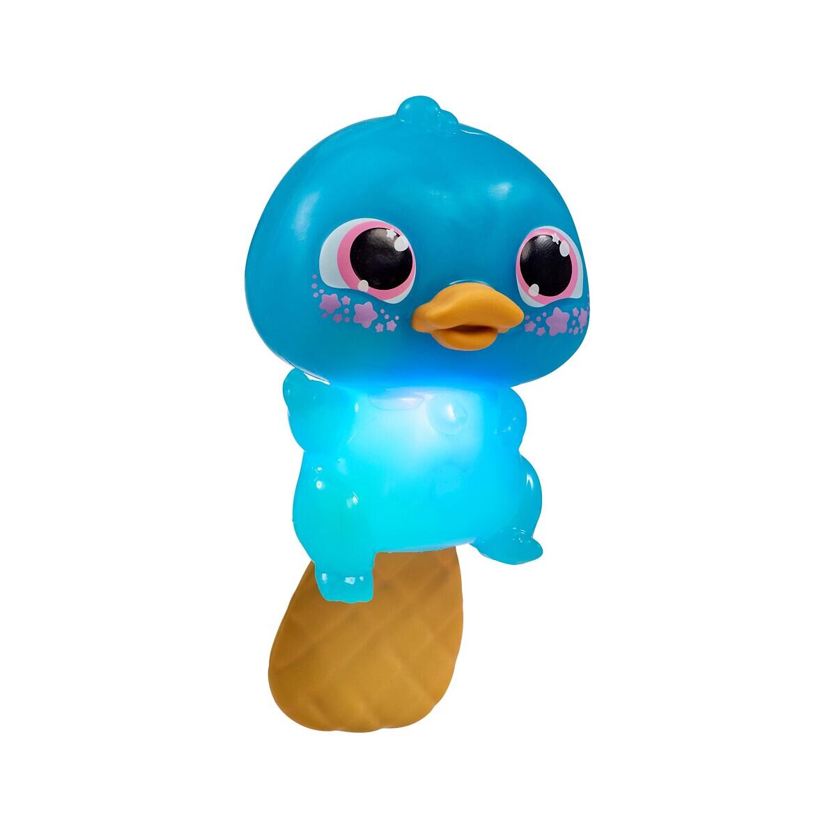 ANIMAGIC Svítící Ptakopysk do vody - modrý