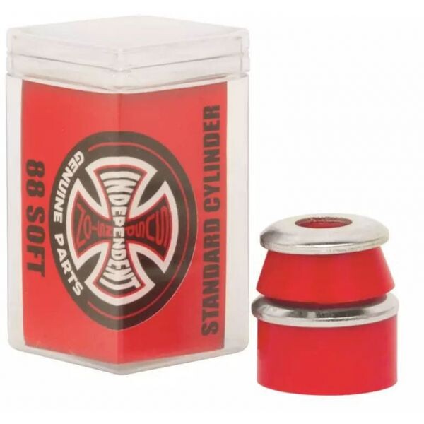 Sk8 Bushingy Independent Cylinder Soft - Červená - 88A