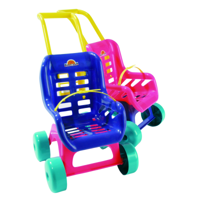 Kočárek pro panenku Buggy - Fialová