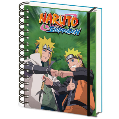 Naruto kroužkový blok A5 DPL10