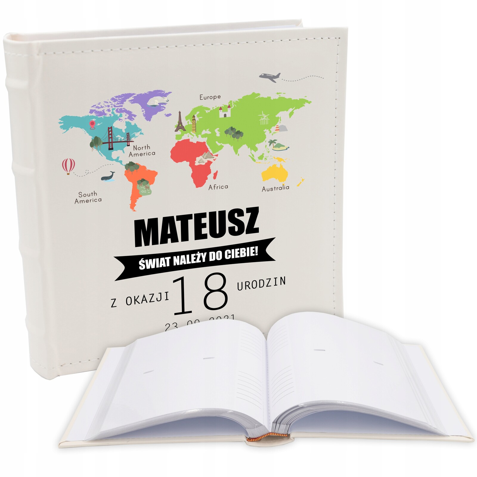 Album Vtipný Dárek k Osmnáctce Vaše Jméno