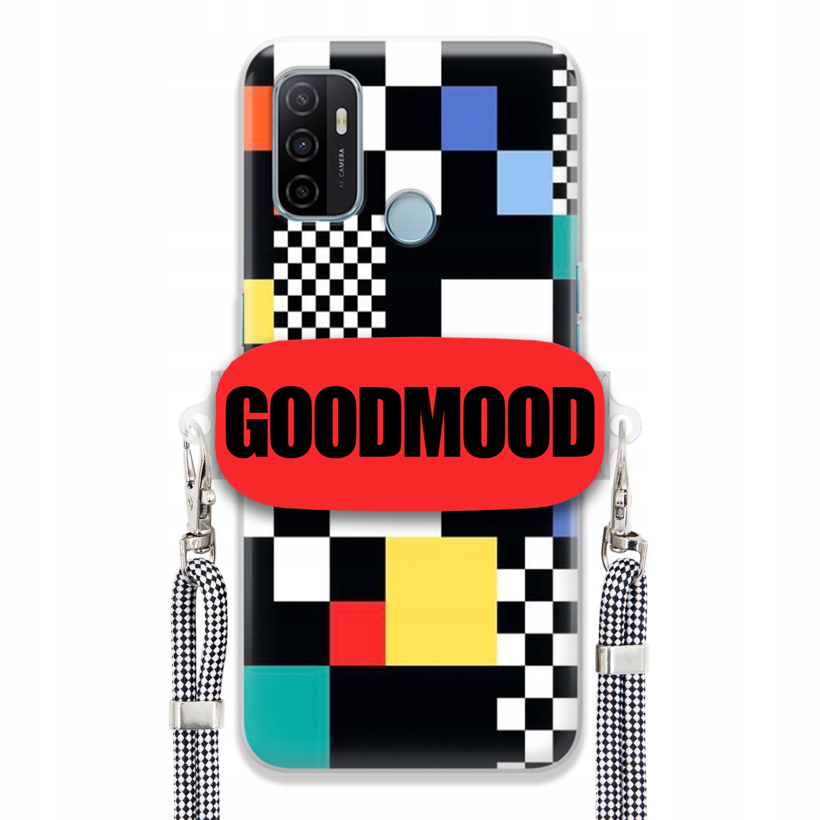 Pouzdro Pro Oppo A53 Case Držák Na Vodítko Zebra Telefonu Pixelart Goodmood MIX Wz