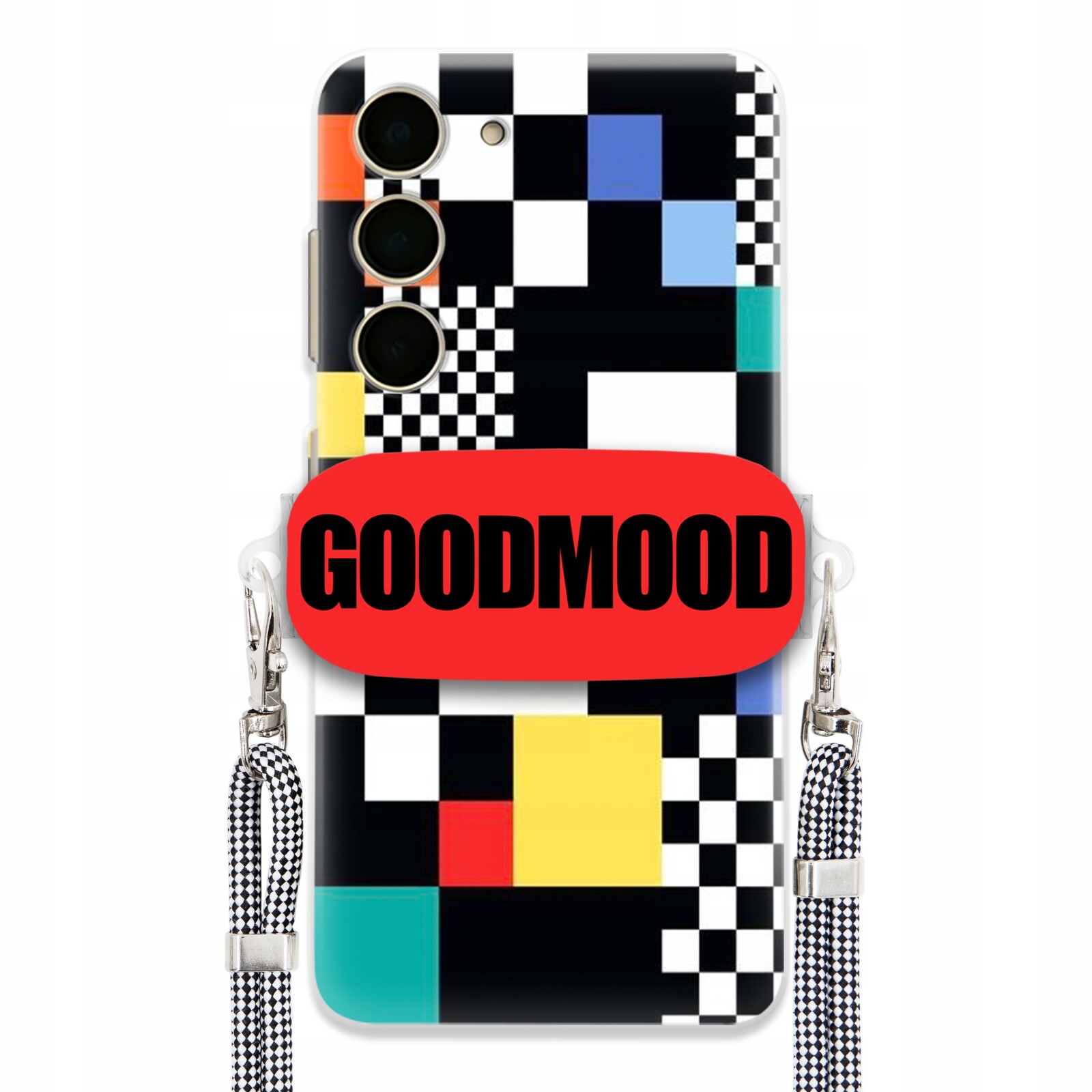 Pouzdro Pro Samsung S24 Case Držák Na Vodítko Zebra Telefonu Pixelart Goodmood Wz