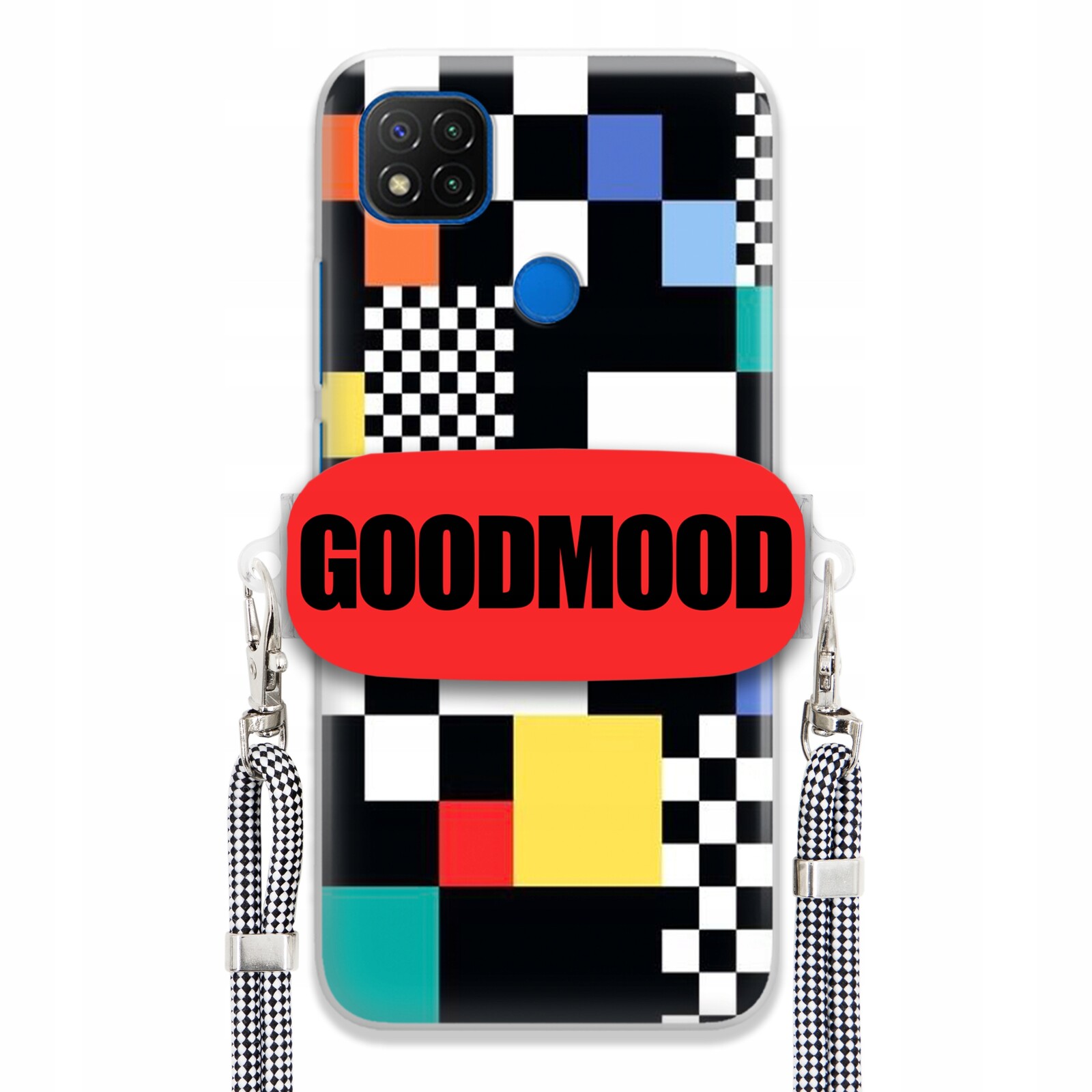 Pouzdro Pro Xiaomi Redmi 9C Case Držák Na Vodítko Zebra Telefonu Pixelart MIX Vzorů