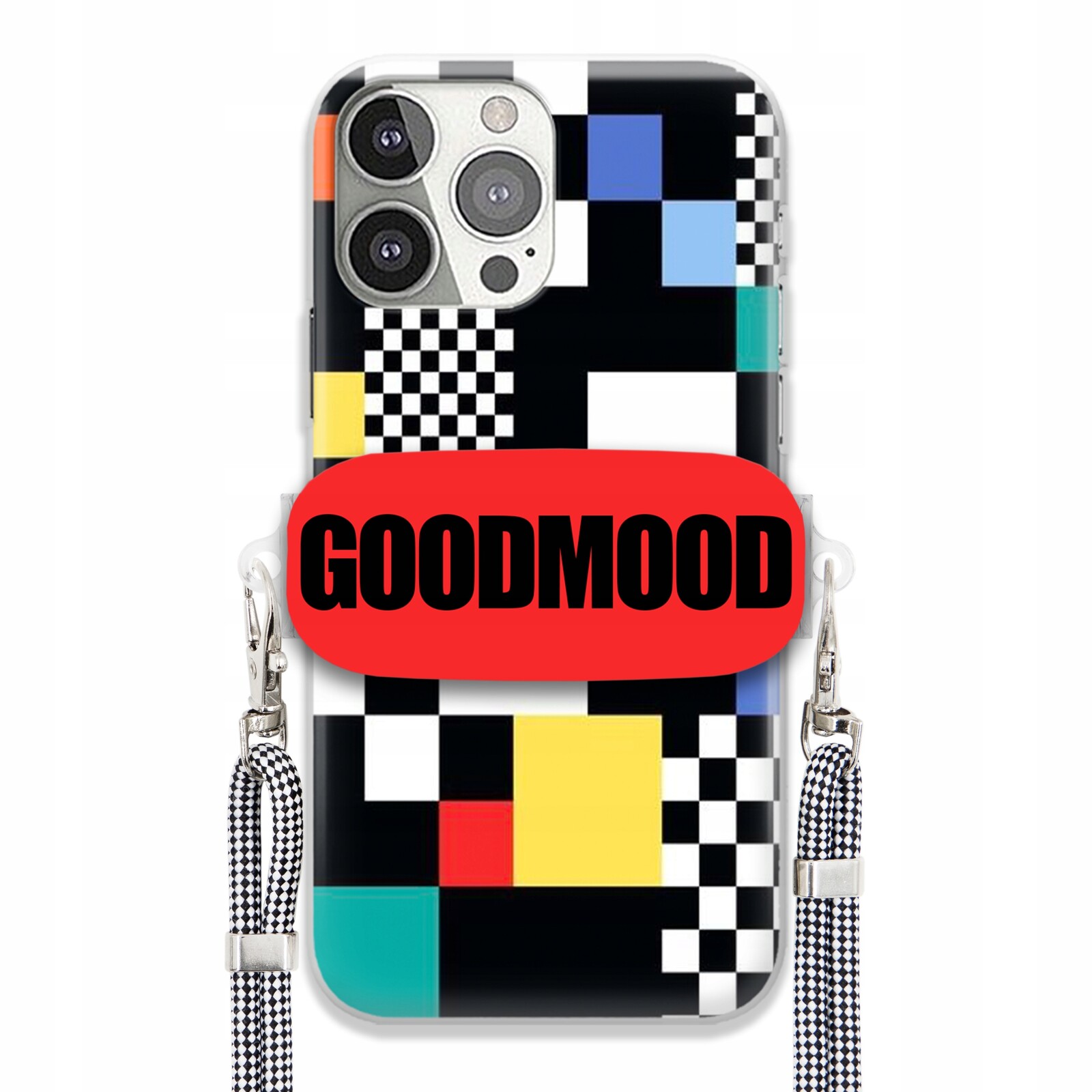 Pouzdro Pro Iphone 13 Pro Case Držák Smyčky Zebra Telefonu Pixelart Goodmood Wz
