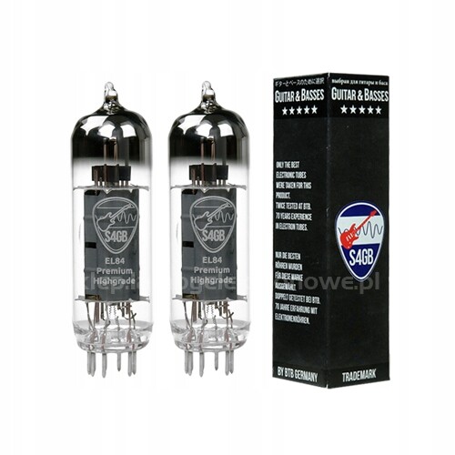 EL84 6BQ5 Premium S4GB – 2 ks – vybraný pár