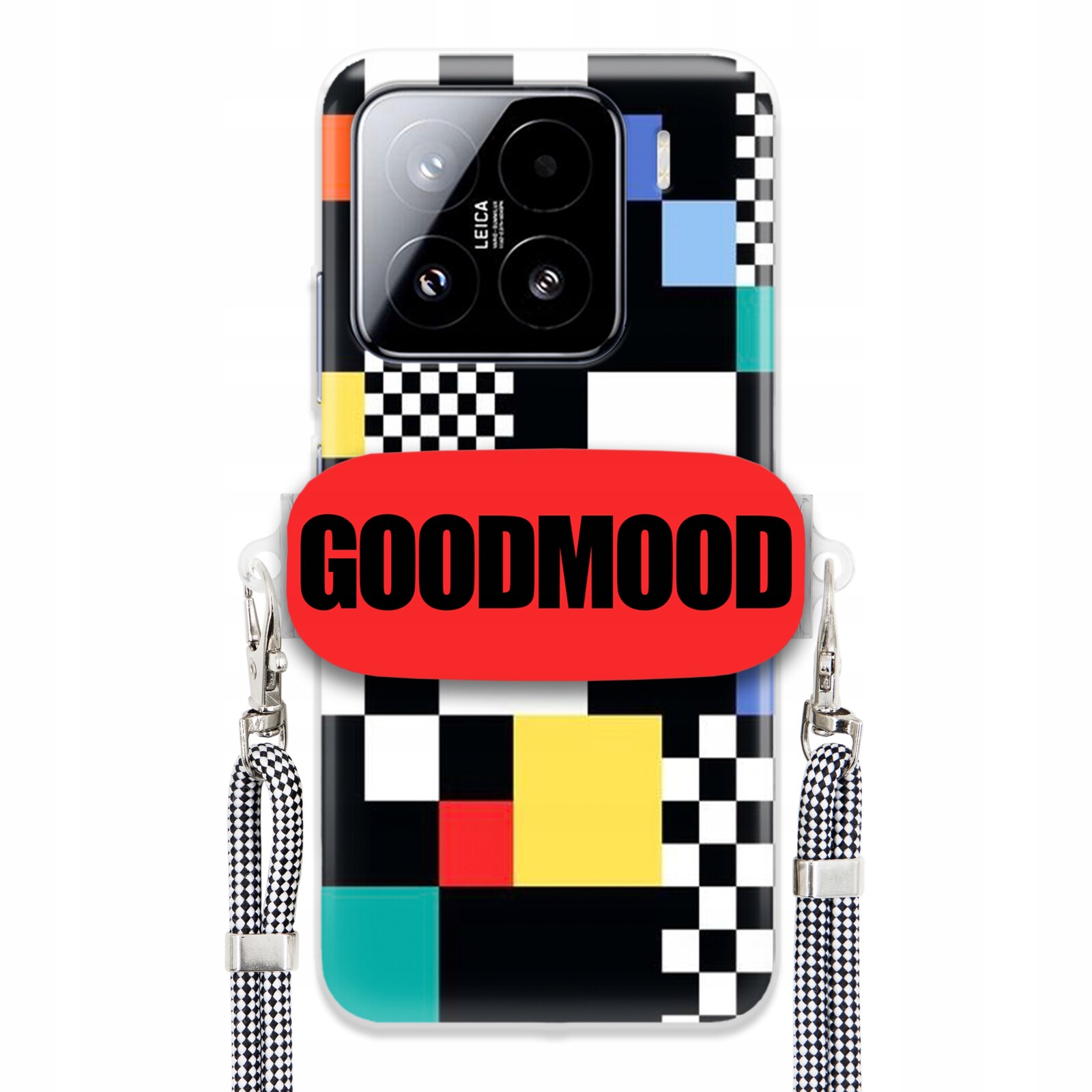 Pouzdro Pro Xiaomi 15 Case Držák Na Vodítko Zebra Telefonu Pixelart Goodmood MIX Wz