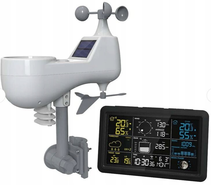 Bezdrátová WiFi meteostanice Alecto WS-5100TERMO Vlhkoměr, déšť