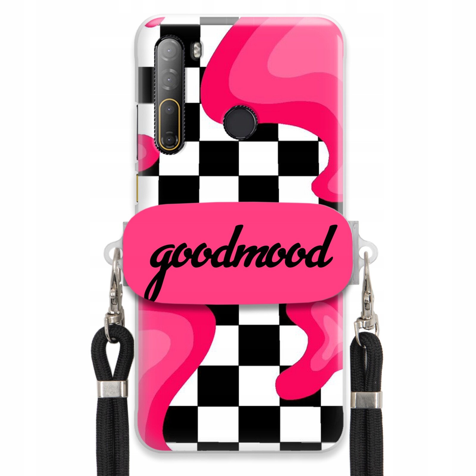 Pouzdro Pro Htc Desire D20 Pro Sada Case Držák Na Vodítko Černá For Teen Splash