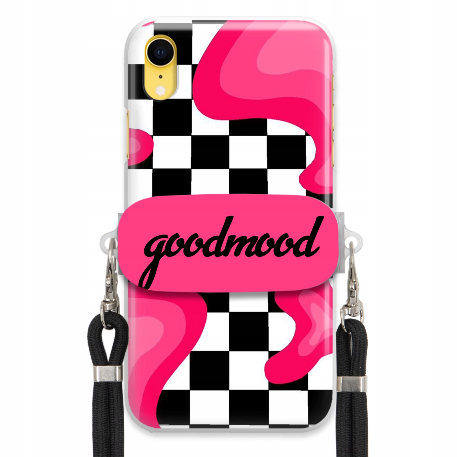 Pouzdro Pro Iphone Xr Set Case Držák Smyčky Černý Pro Dospívající Splash