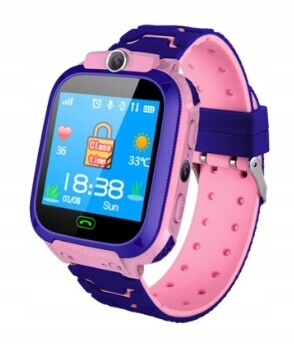 Chytré Hodinky Pro Děti Růžový gadget hodinky dítě dárek