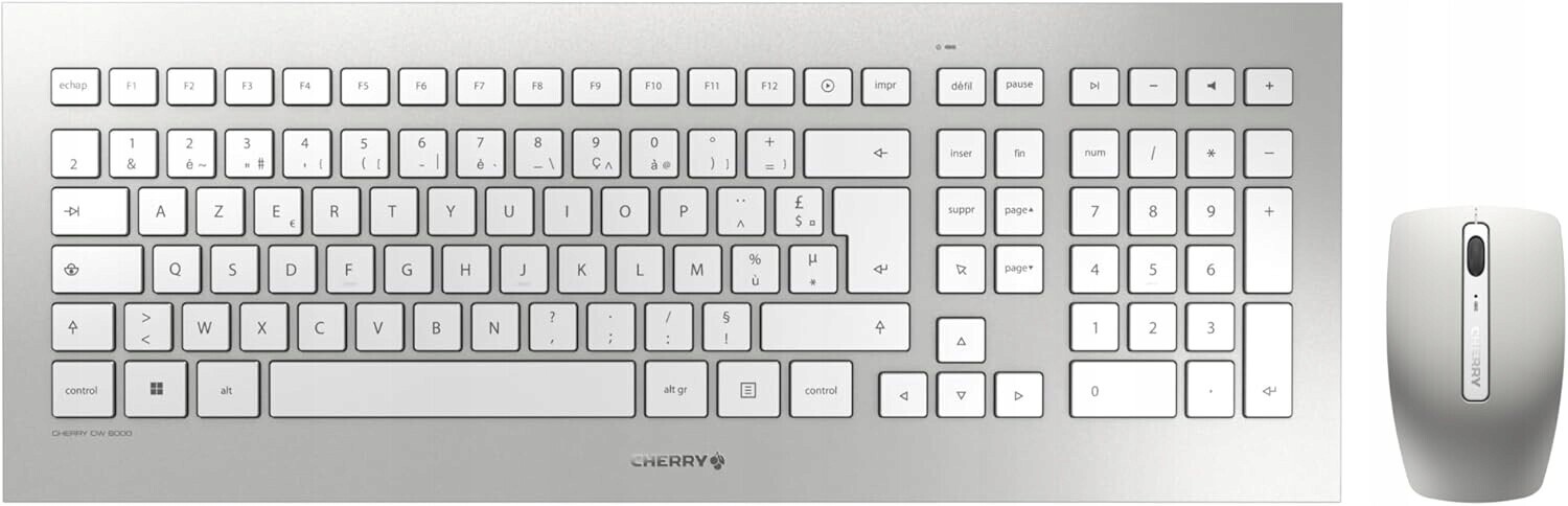 Bezdrátová klávesnice myš Cherry Dw 8000 Francouzské Azerty