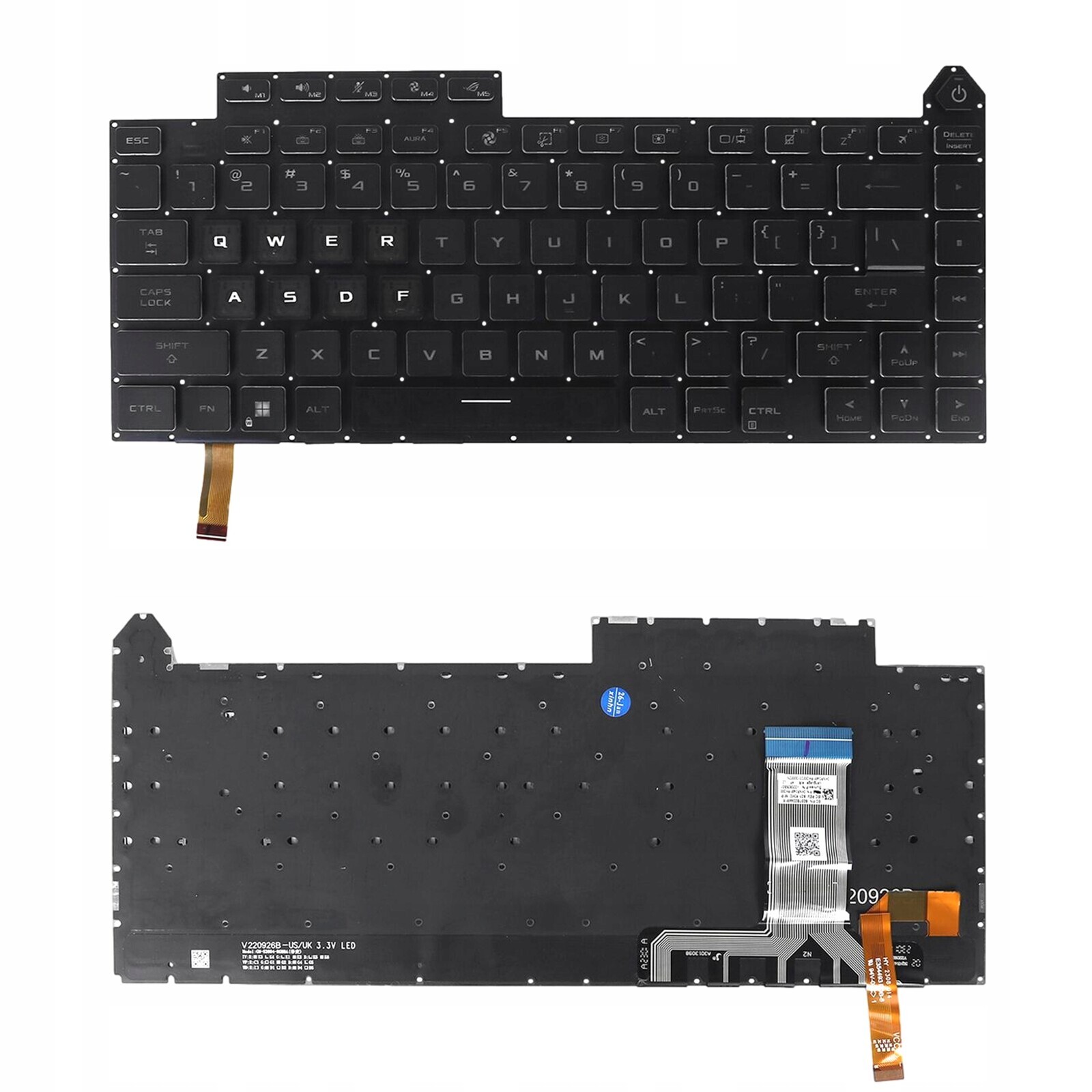 Klávesnice Pro Asus Rog Strix Scar 16 G614 G614J G614JU G634 G634J Led Rgb