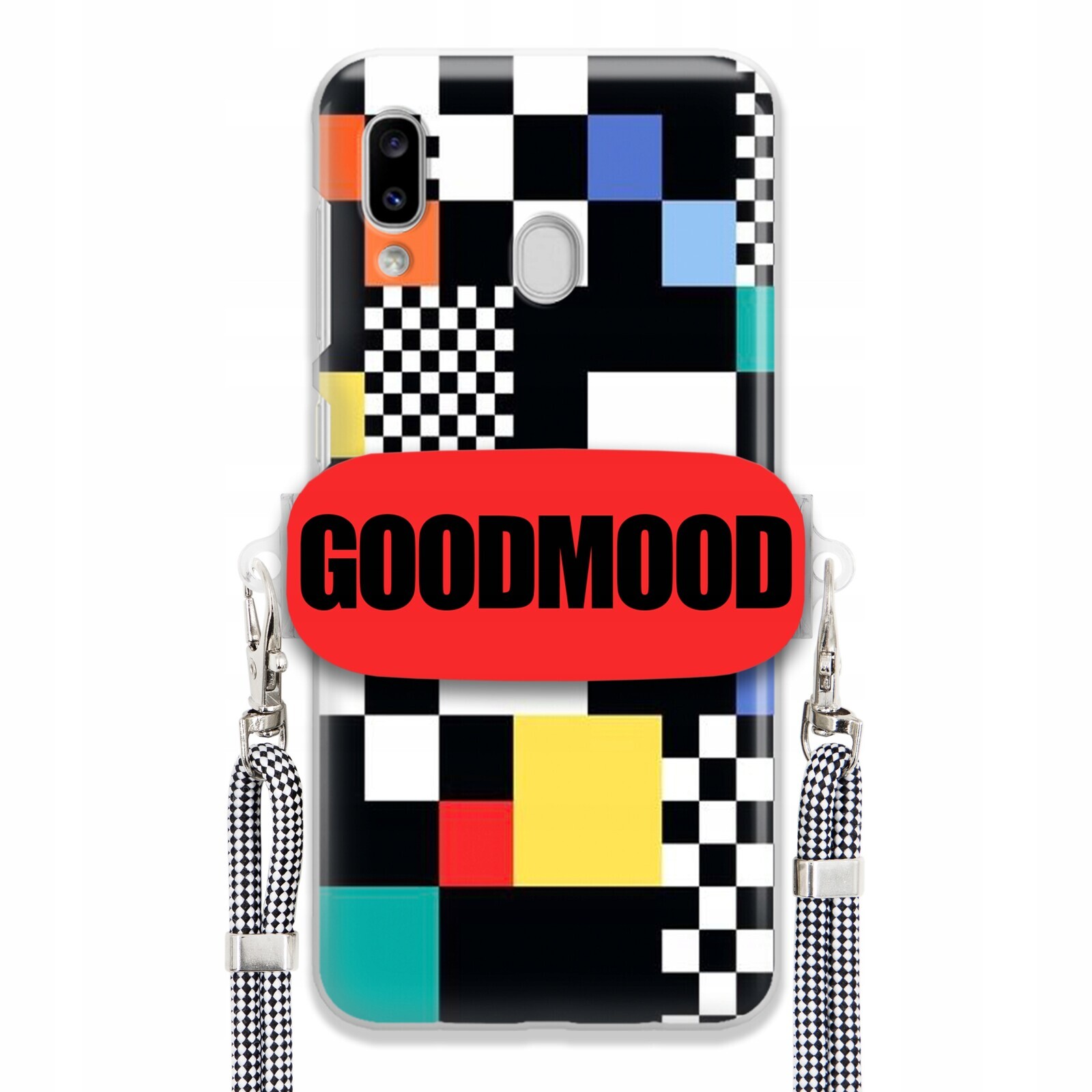 Pouzdro Pro Samsung A20e Case Držák Smyčky Zebra Telefonu Pixelart Goodmood Wz