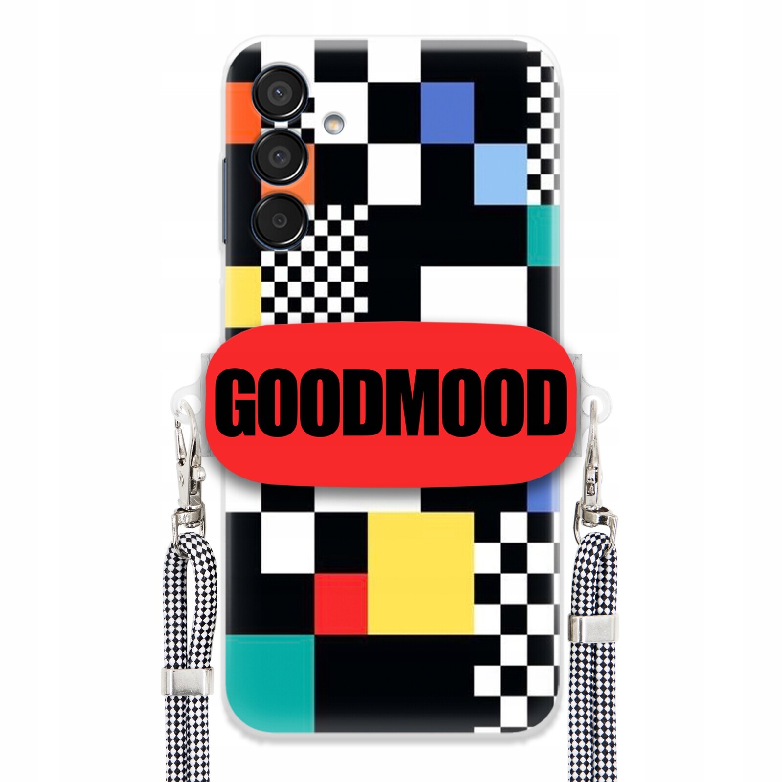 Pouzdro Pro Samsung M15 5G Pouzdro Držák Vodítka Zebra Telefonu Pixelart MIX Vzorů