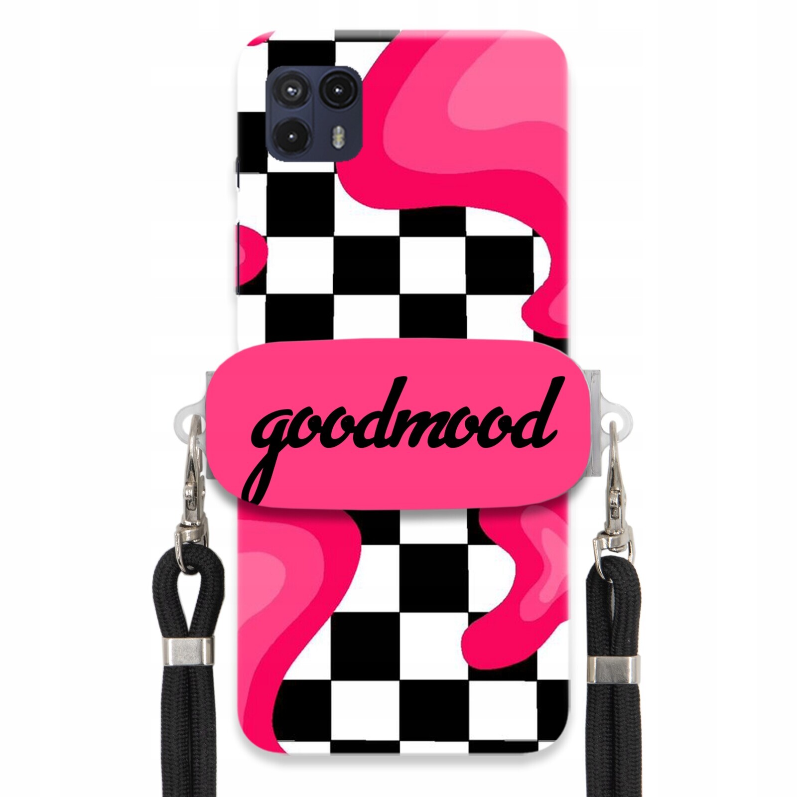 Pouzdro Pro Motorola G50 5G Set Case Držák Na Vodítko Černá For Teen Splash