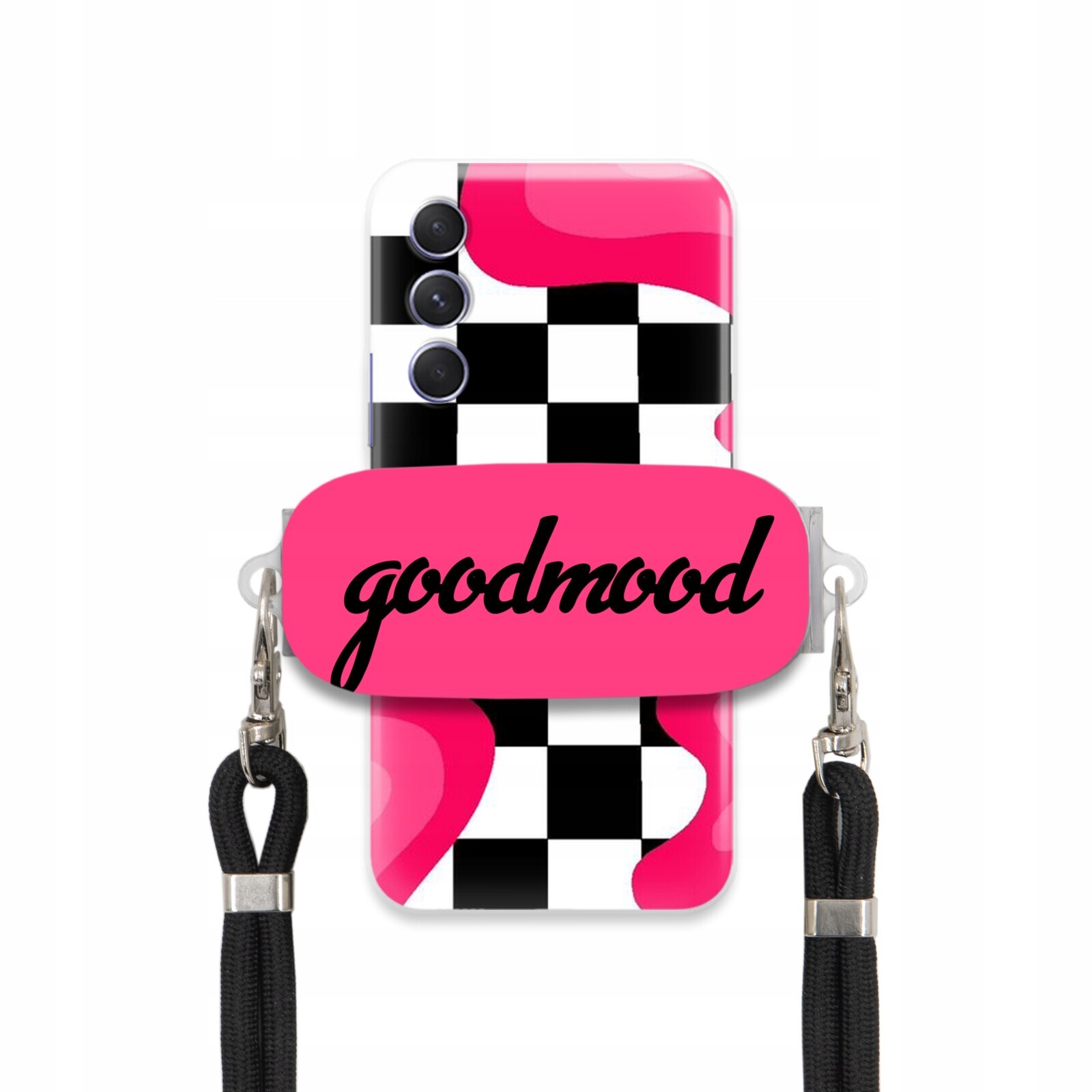 Pouzdro Pro Samsung M54 5G Sada Pouzder Držák Na Vodítko Černá For Teen Splash