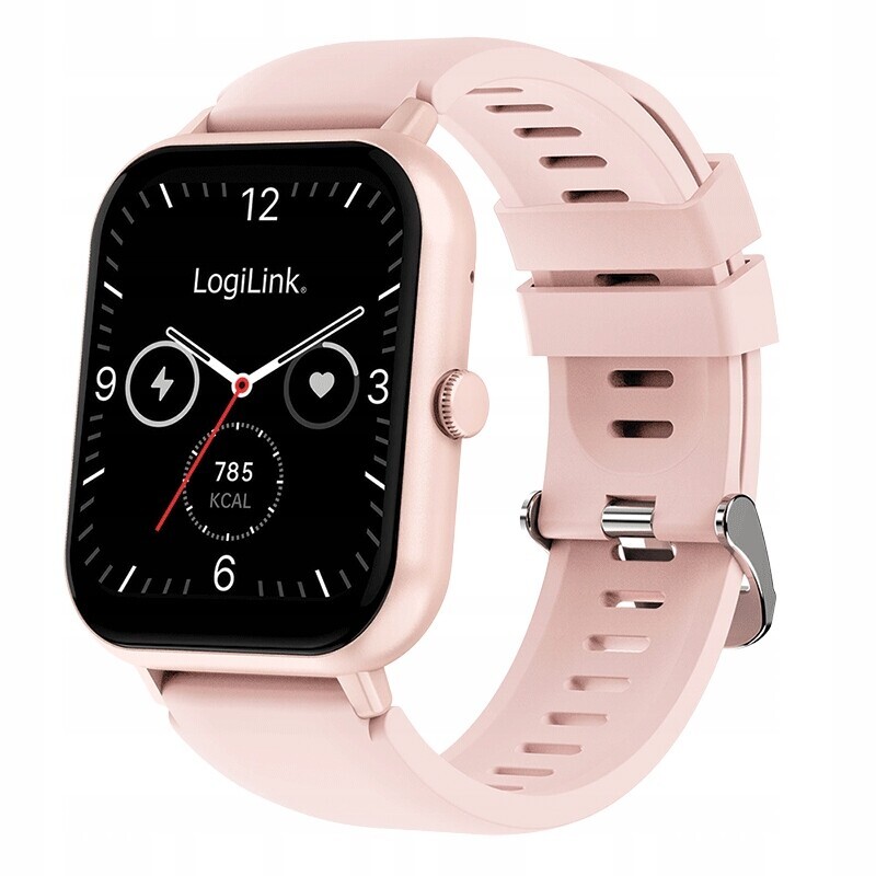 LogiLink Edge 46mm Hd LCD Bt 5.4 IP68 Dámské Chytré Hodinky Sos volání Sport