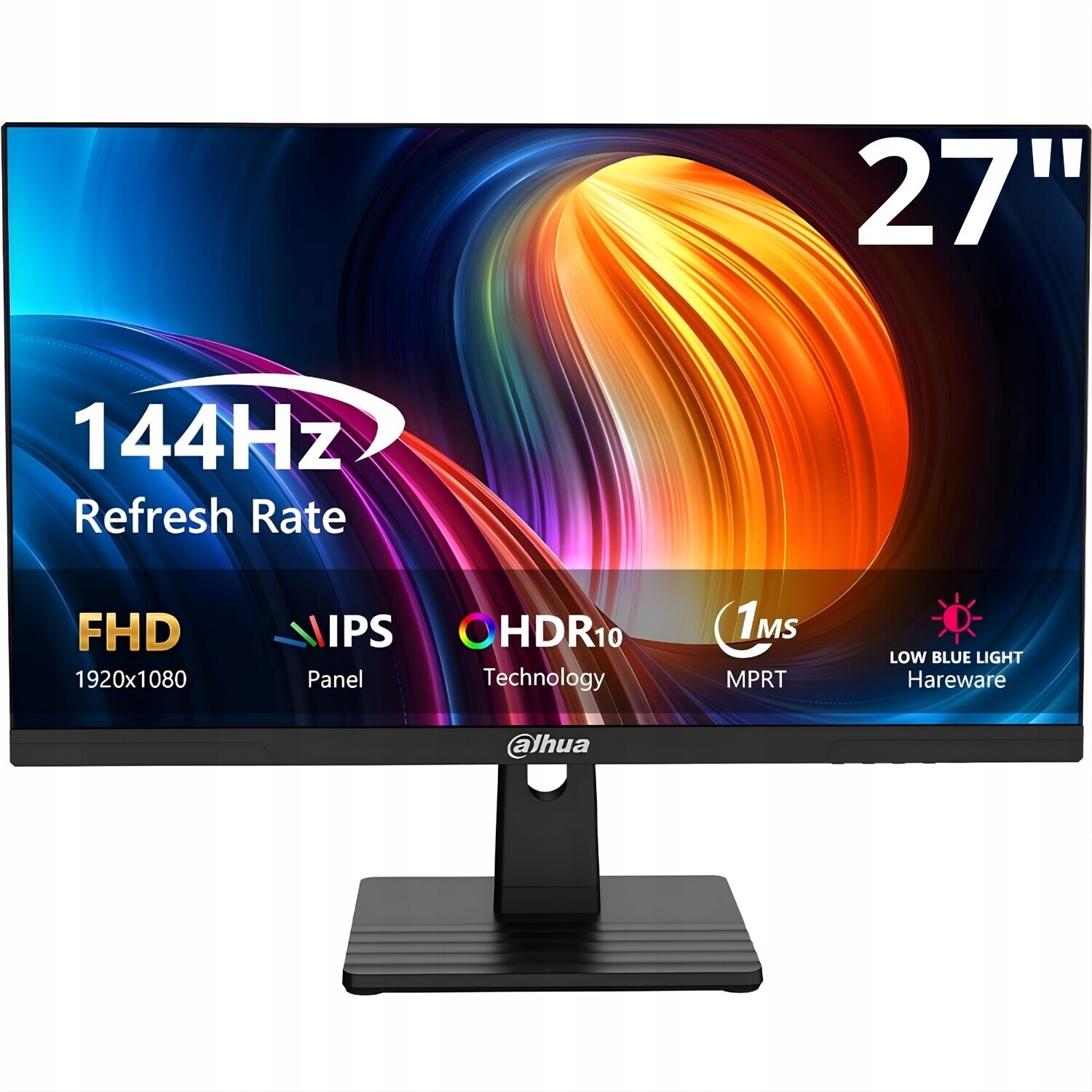 Herní monitor bezrámečkový Dahua 27 palců Full Hd 144 Hz 1MS Ips reproduktory