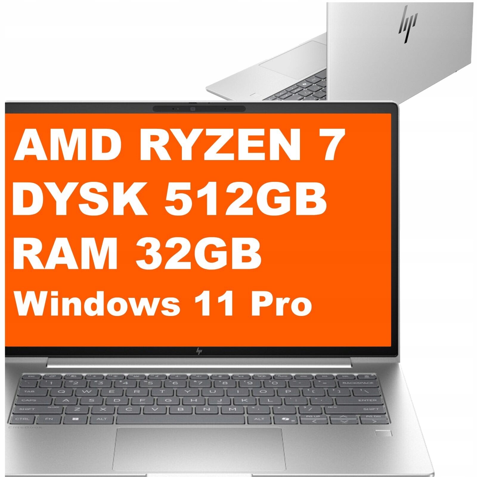 Notebook Hp EliteBook 6 G1a 14 Ryzen 7 32GB 512GB Amd Radeon Wuxga Windows 11 Pro