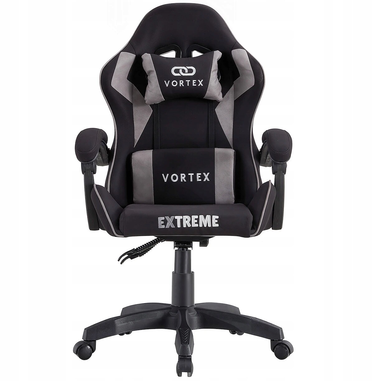 Herní židle Extreme Vortex Šedá tkanina, ergonomie