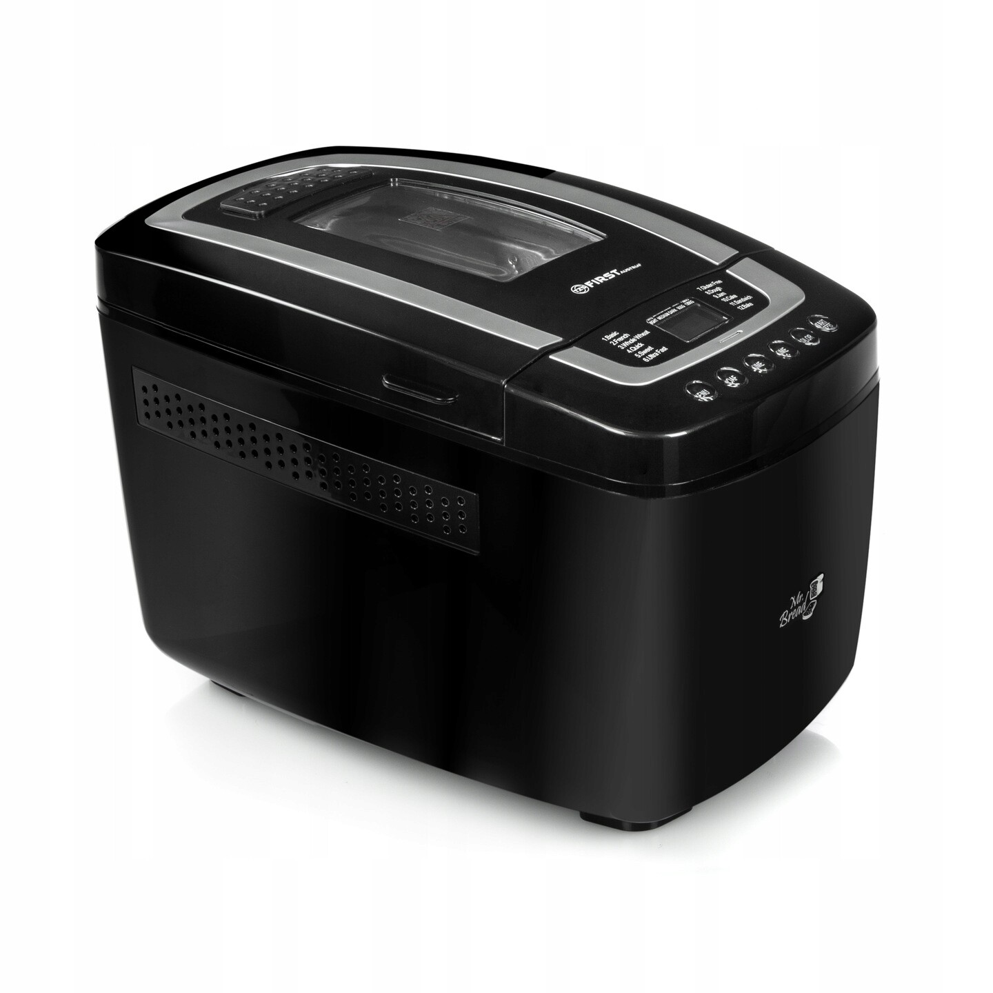Pekárna na chleba First Austria FA-5152-2 černá 800 W