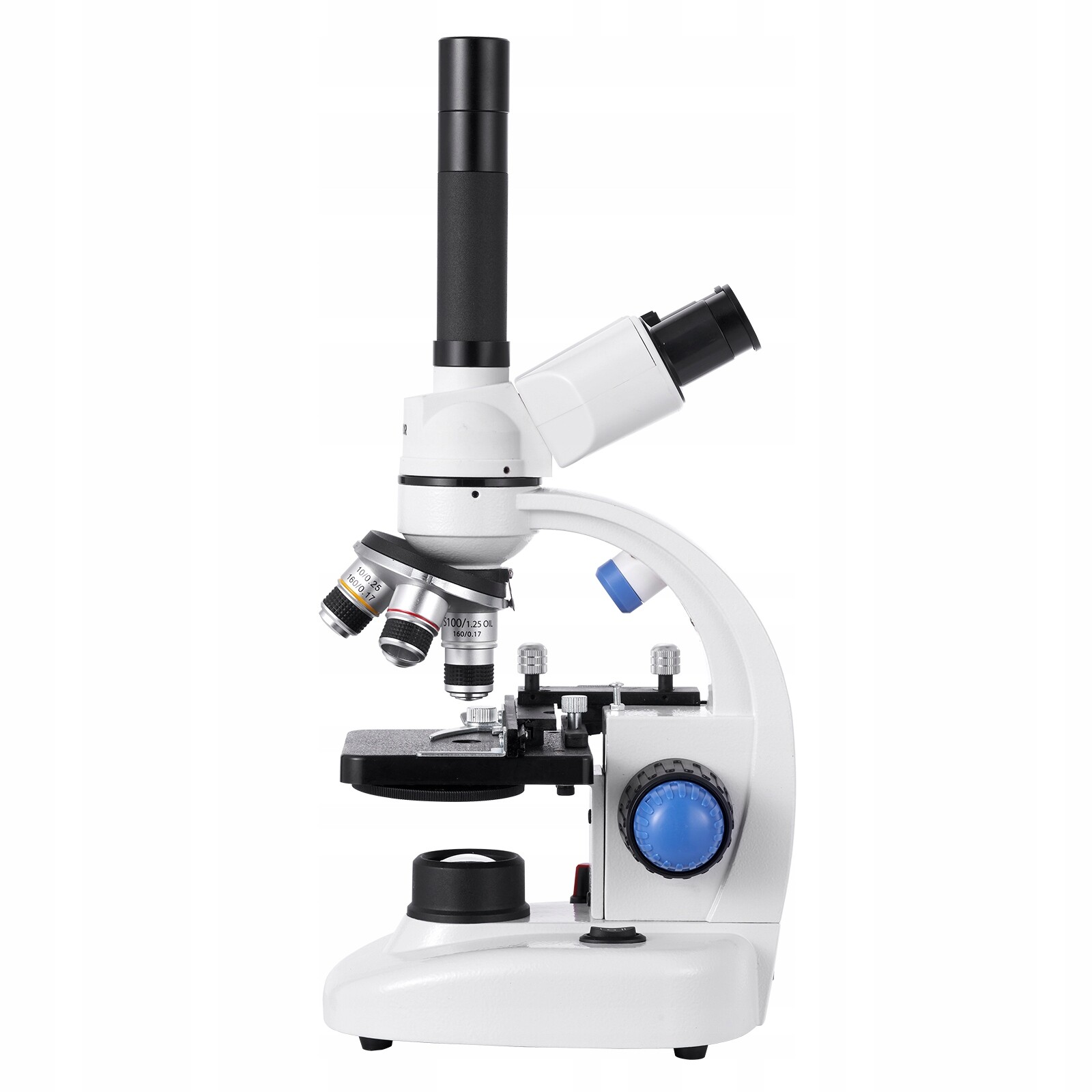 Profesionální Trinokulární Mikroskop Vevor 40-5000X Led Vzdělávací Sada