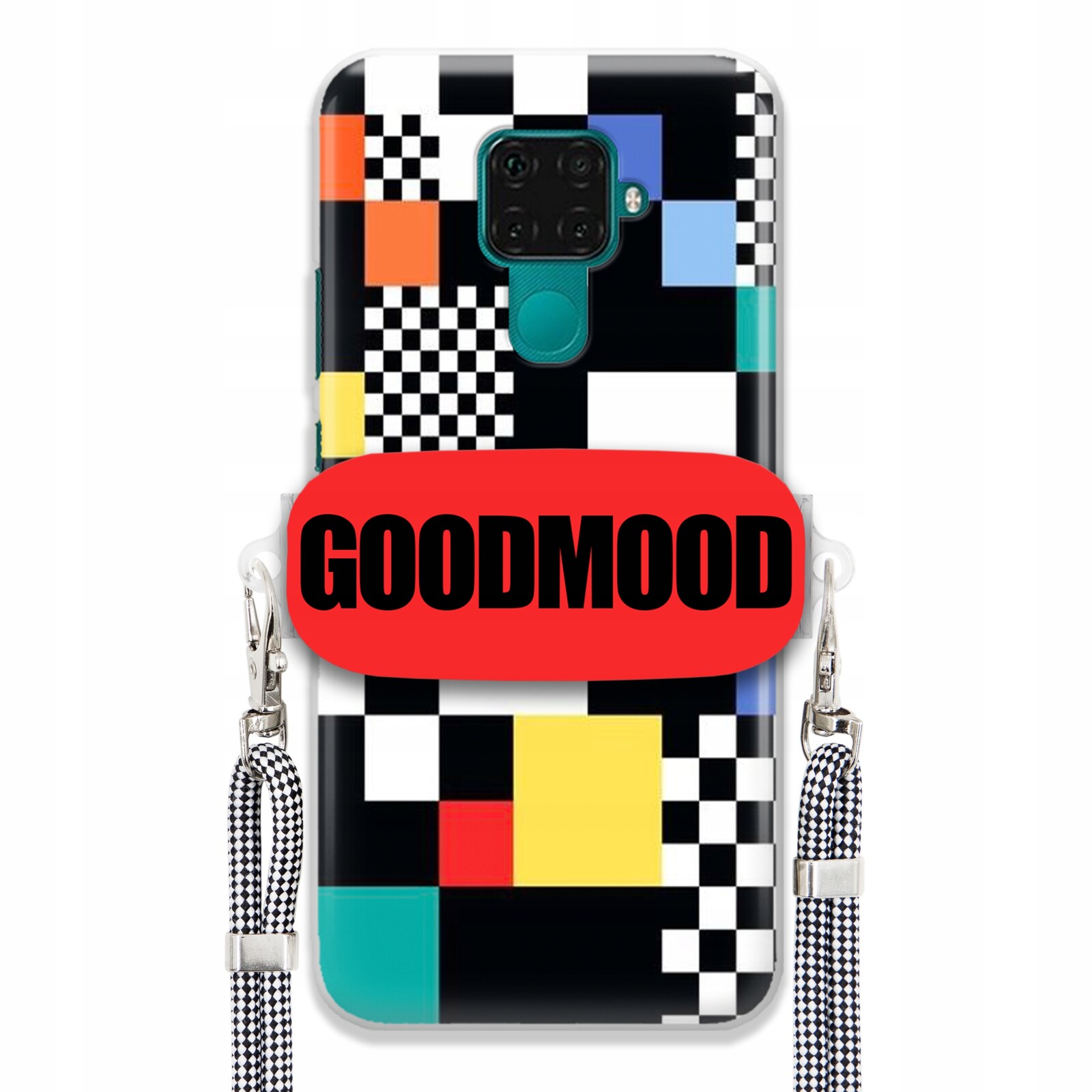 Pouzdro Pro Huawei Mate 30 Lite Case Držák Na Vodítko Zebra Telefonu Pixelart Vzory