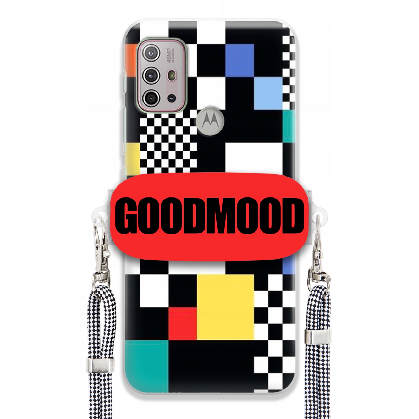 Pouzdro Pro Motorola G20 Case Držák Na Vodítko Zebra Telefonu Pixelart Goodmood Wz