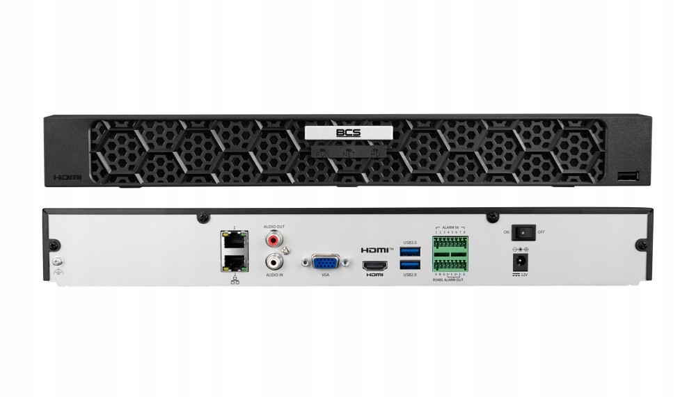 Ip rekordér BCS-P-NVR3202-A-4K(5) 32 kanálů, až 16 Mpx, 2xHDD Bcs Point