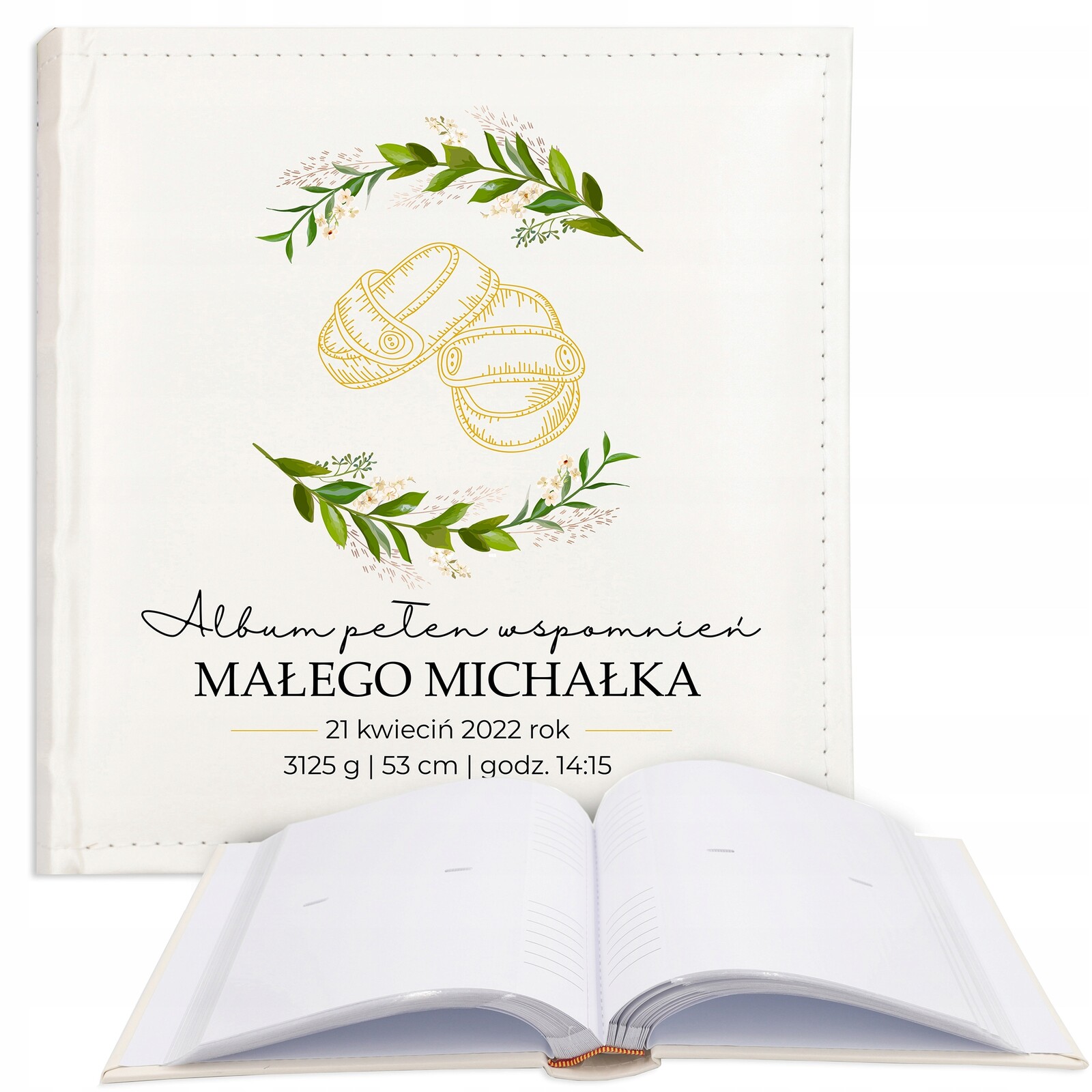 Album Kůže Dárek Na Křtiny Pro Dítě S Jménem