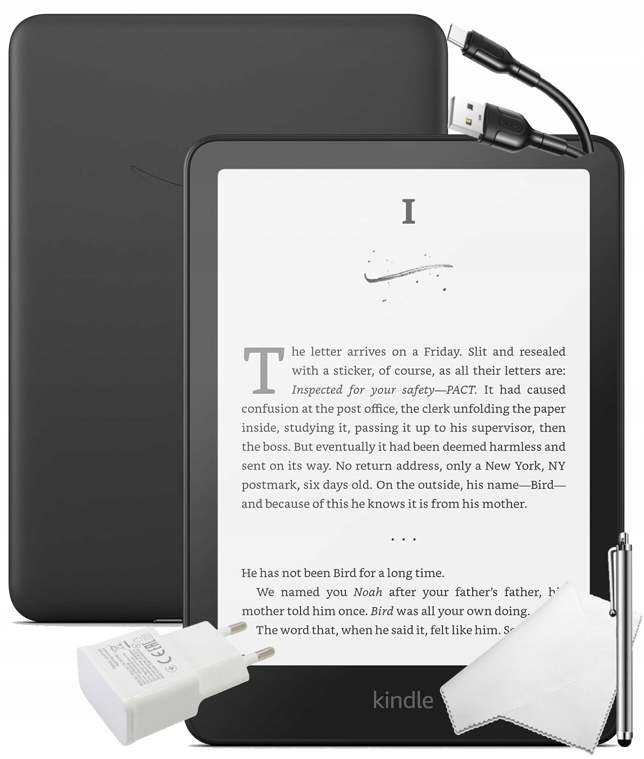 Čtečka Kindle Paperwhite 16GB Bez Reklam Voděodolná 12. Generace Doplňky