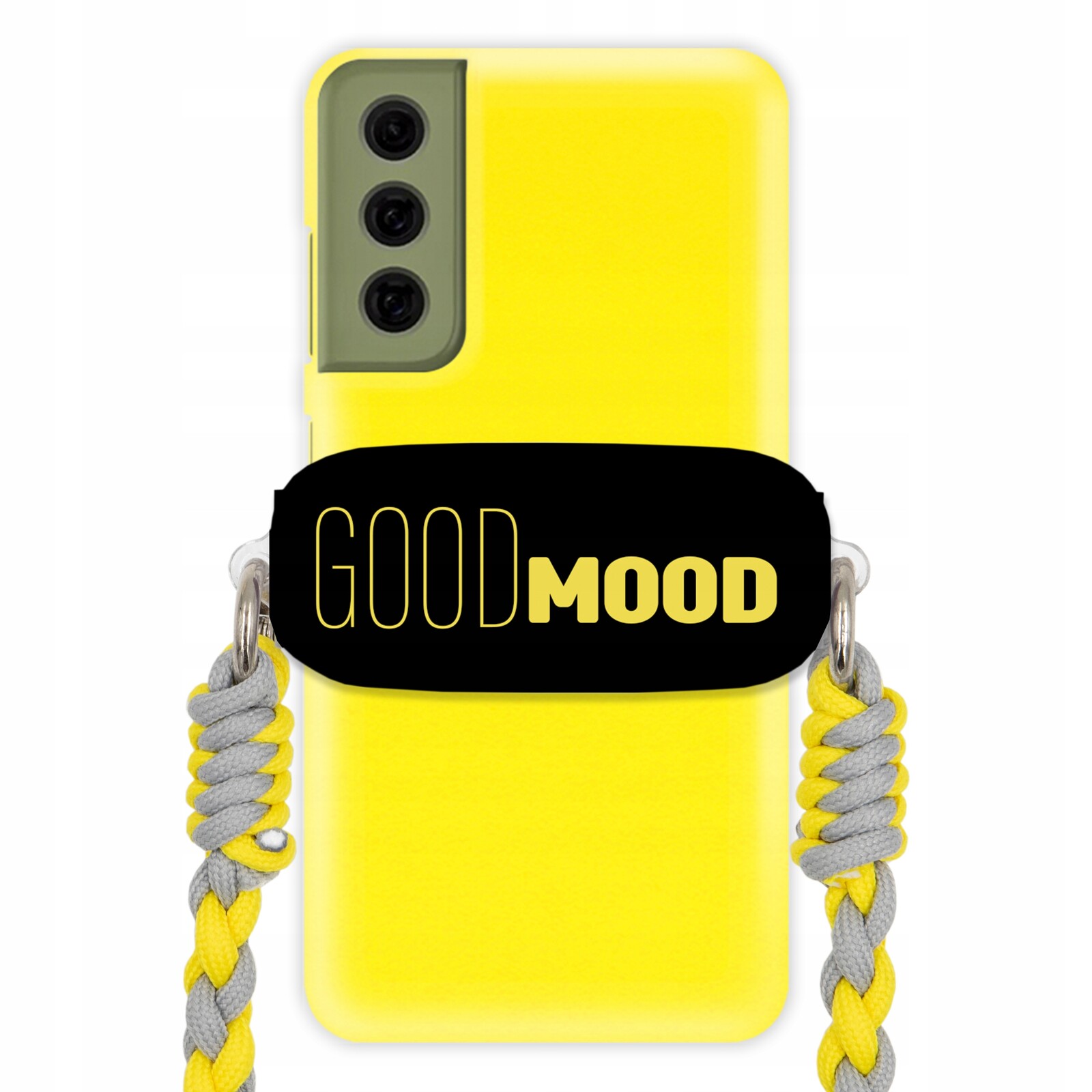 Pouzdro Pro Samsung S21FE Matné Držák s vodítkem Citáty Nápisy Happy Vzory